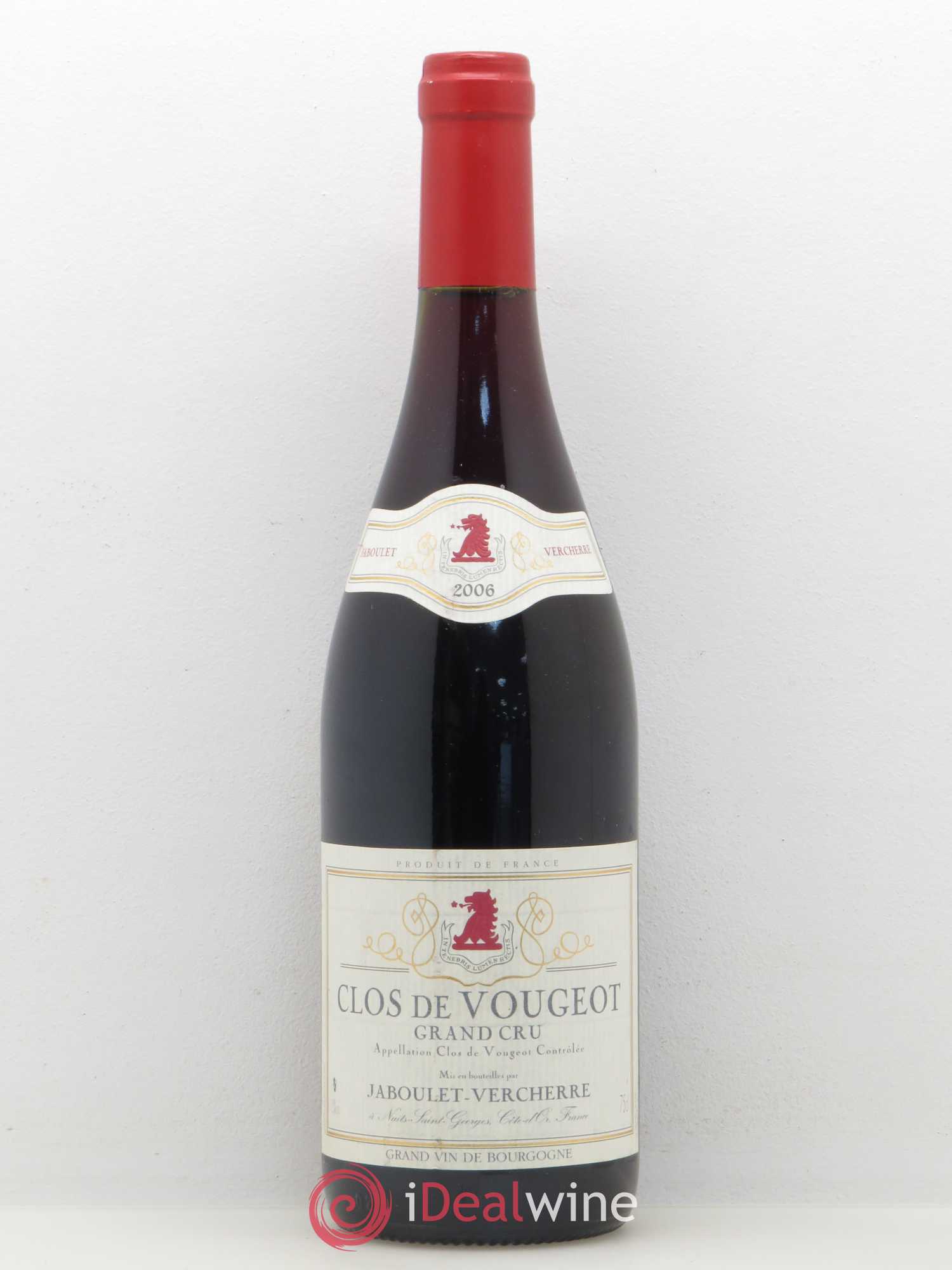 Clos de Vougeot Grand Cru 2006 - Posten von 1 Flasche - 0