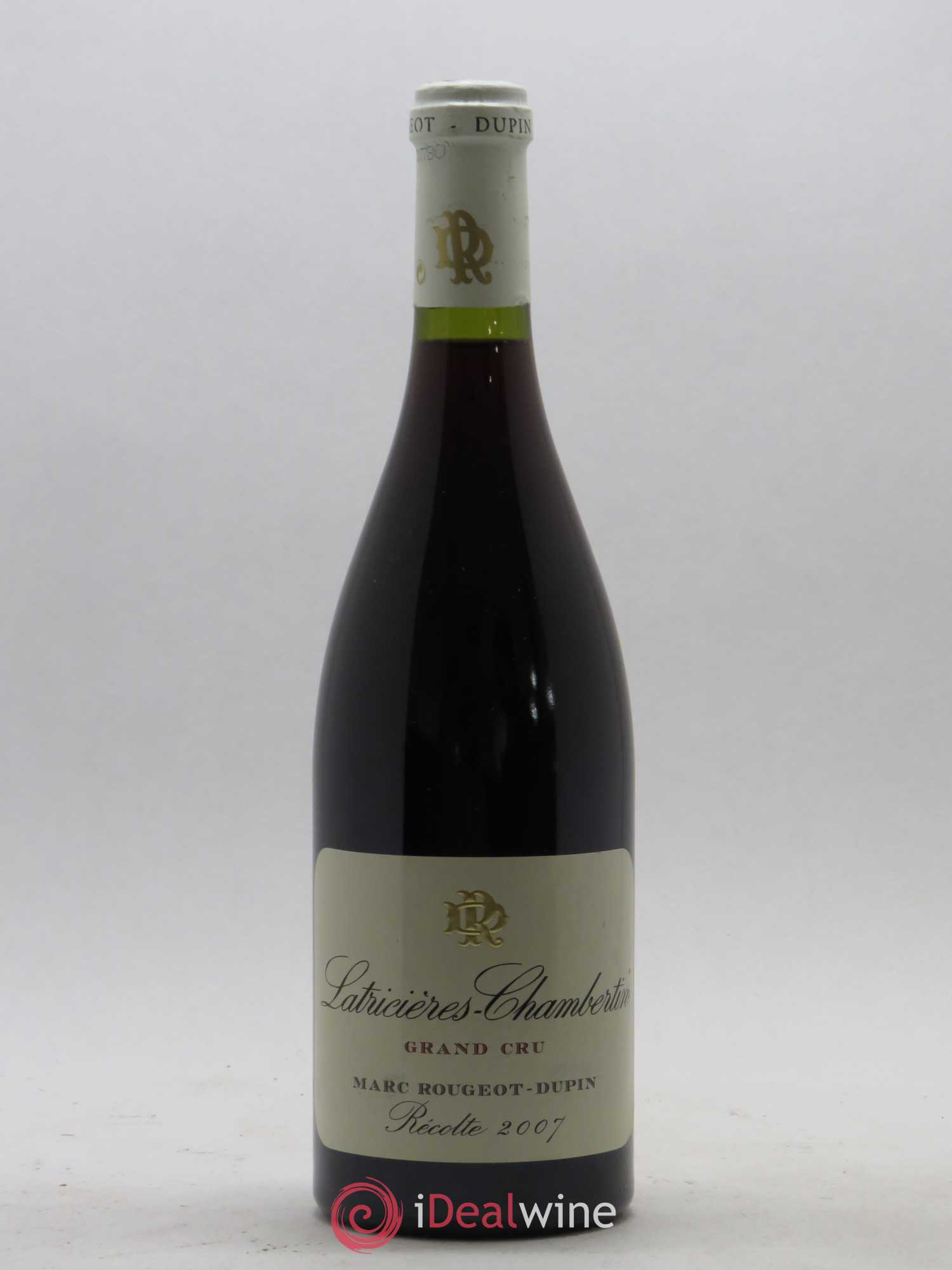 Latricières-Chambertin Grand Cru Marc Rougeot-Dupin 2007 - Lot de 1 bouteille - 0