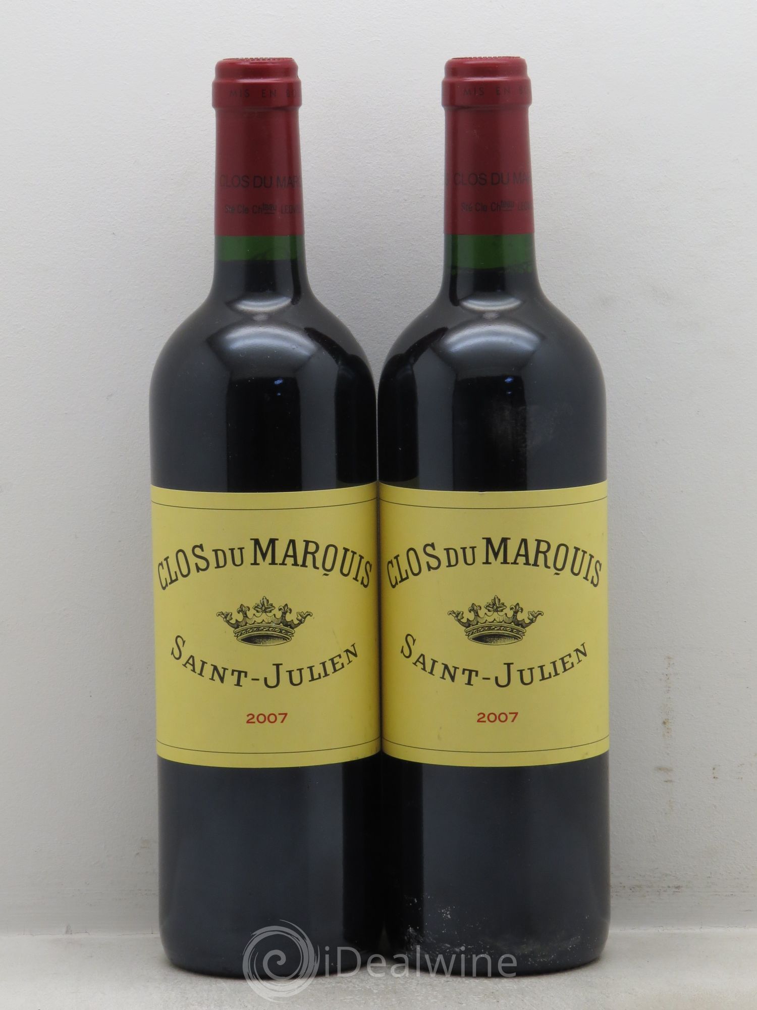 Clos du Marquis 2007 - Lot de 2 bouteilles - 0