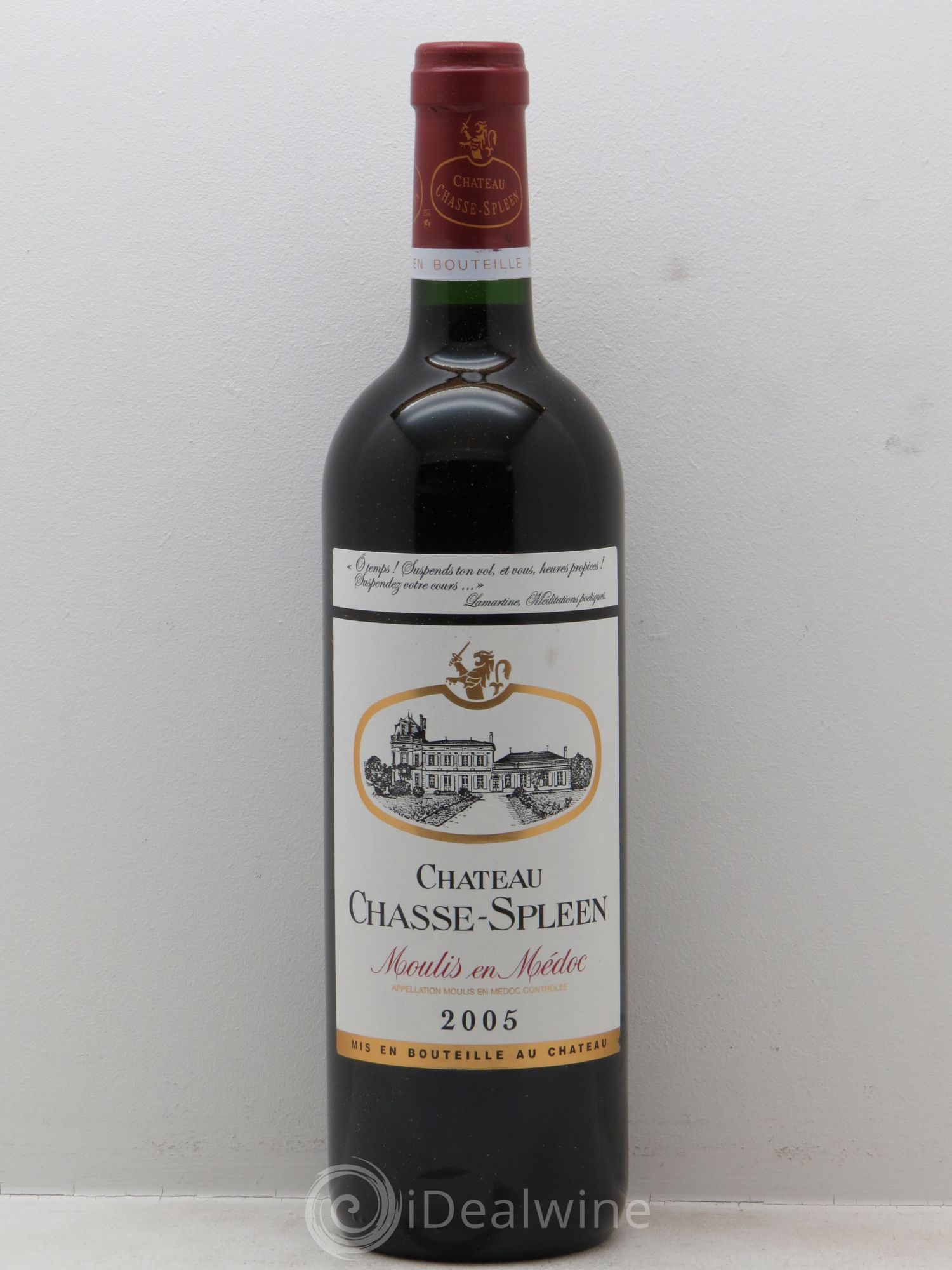 Château Chasse Spleen 2005 - Lot de 12 bouteilles - 0