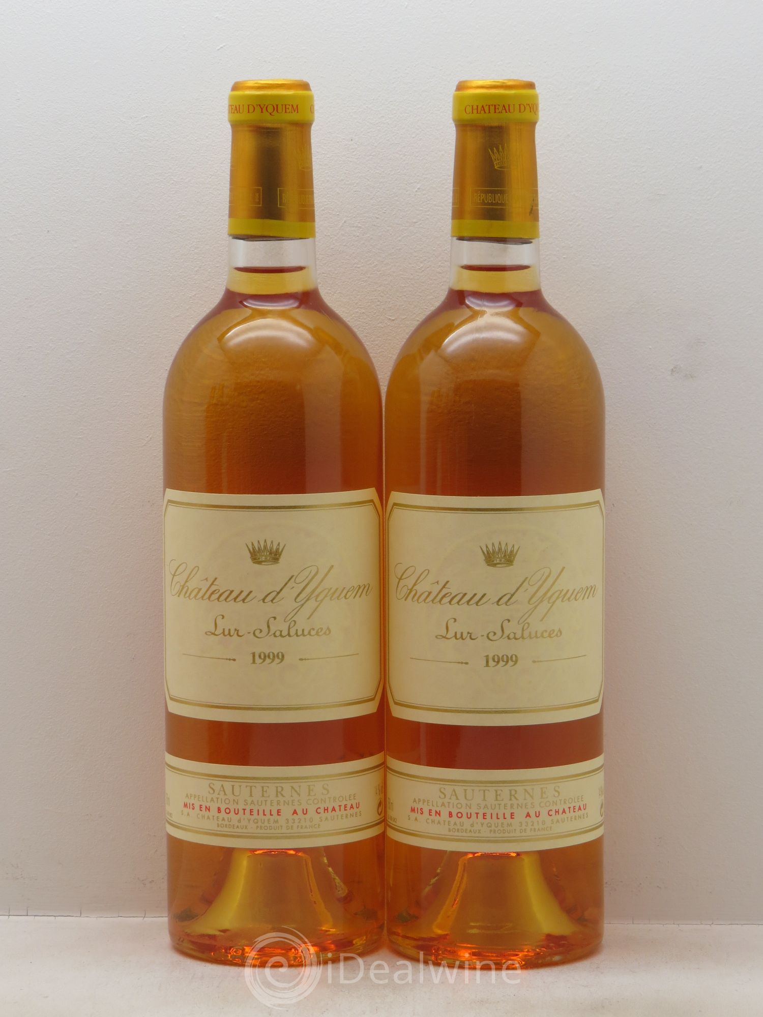 Château d' Yquem 1er Cru Classé Supérieur 1999 - Lotto di 12 bottiglie - 1