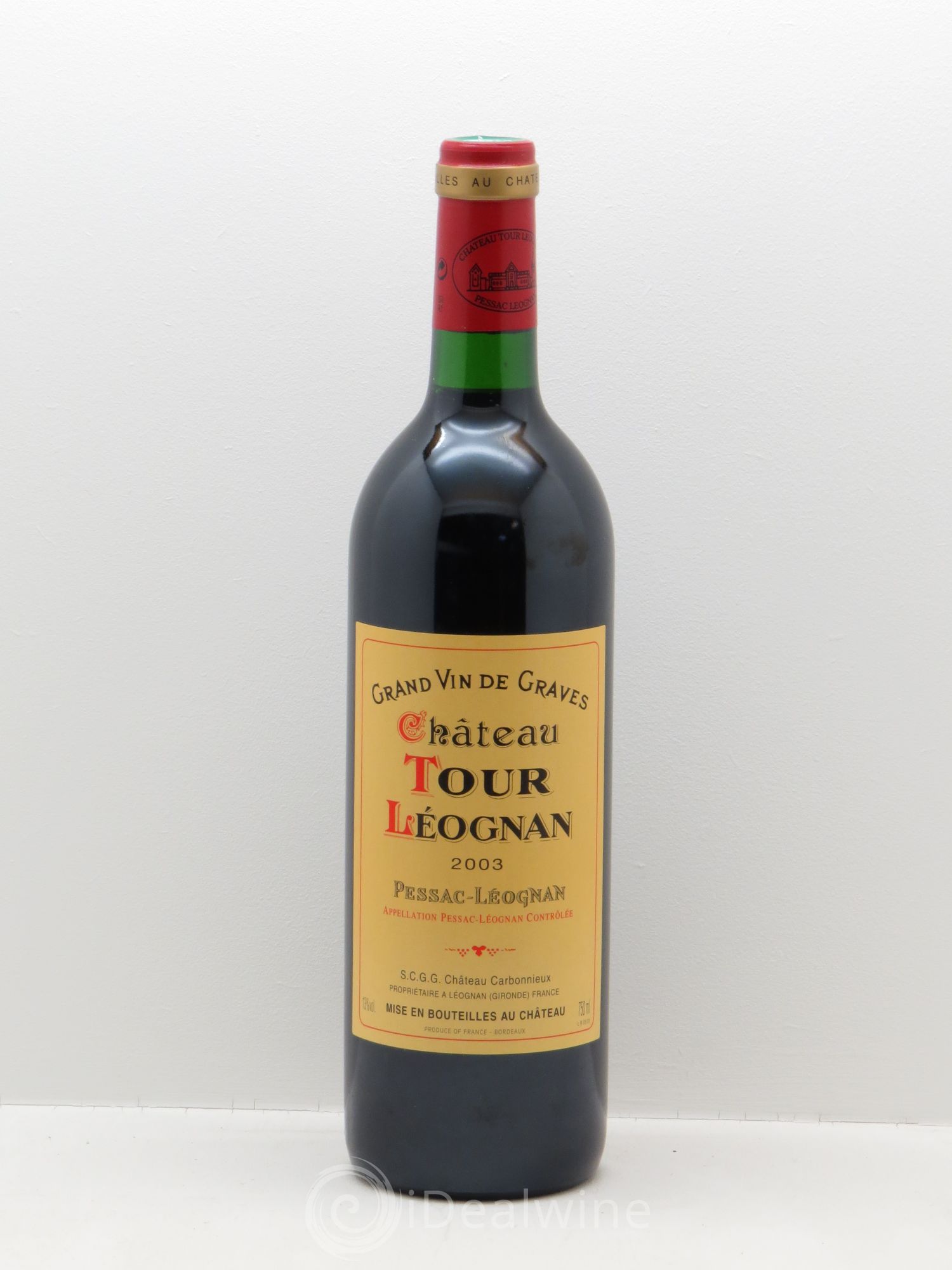 Château Tour Léognan 2003 - Lot de 1 bouteille - 0