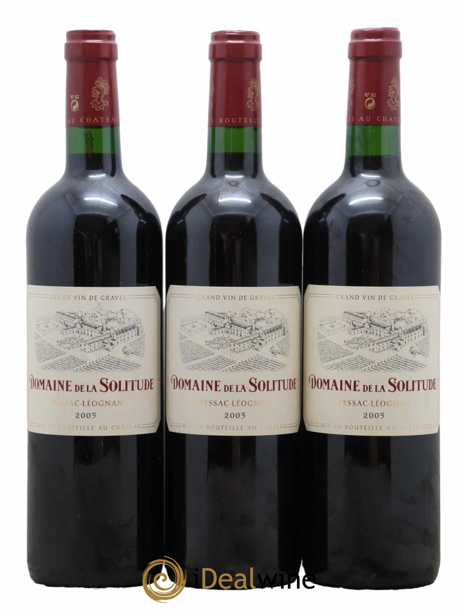 Domaine de la Solitude 2005 - Lot de 3 bouteilles - 0