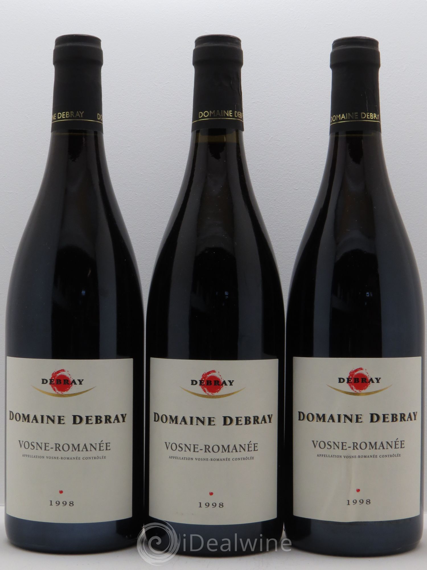 Vosne-Romanée Domaine Debray 1998 - Posten von 3 Flaschen - 0