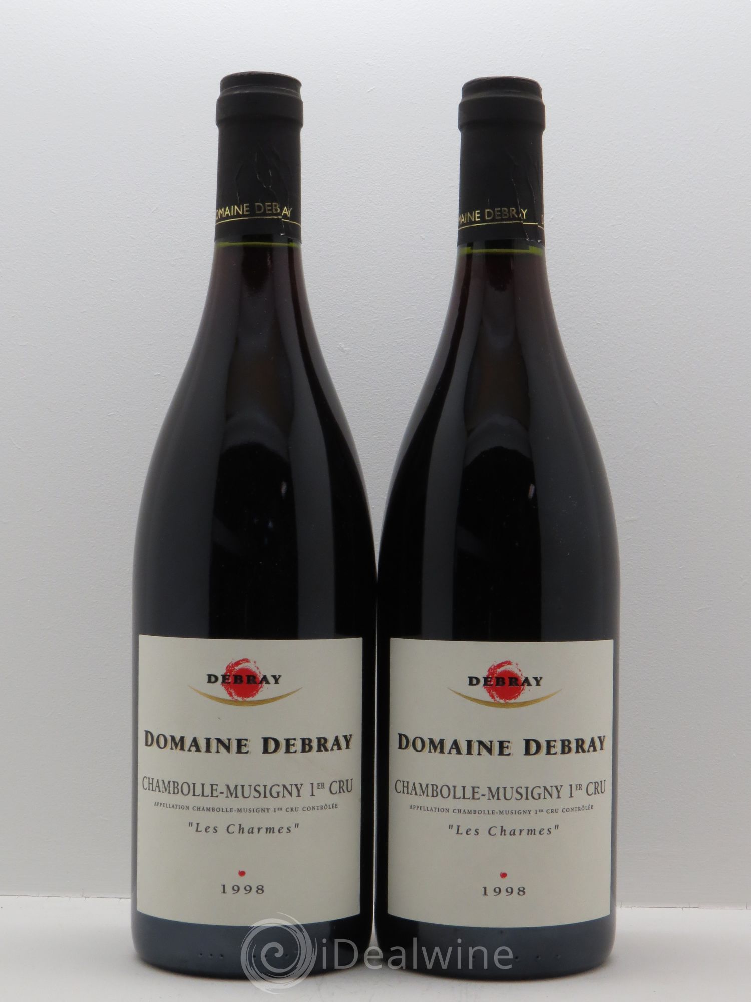 Chambolle-Musigny 1er Cru Domaine Debray 1998 - Posten von 2 Flaschen - 0
