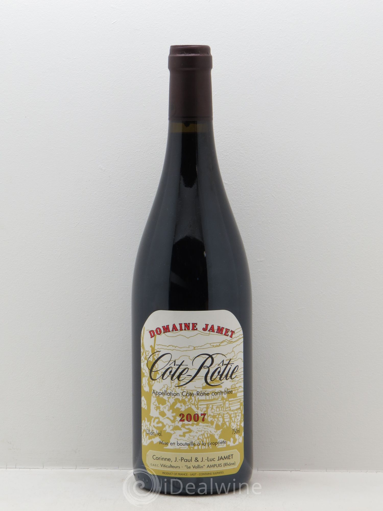 Côte-Rôtie Jamet (Domaine) 2007 - Lot de 6 bouteilles - 0