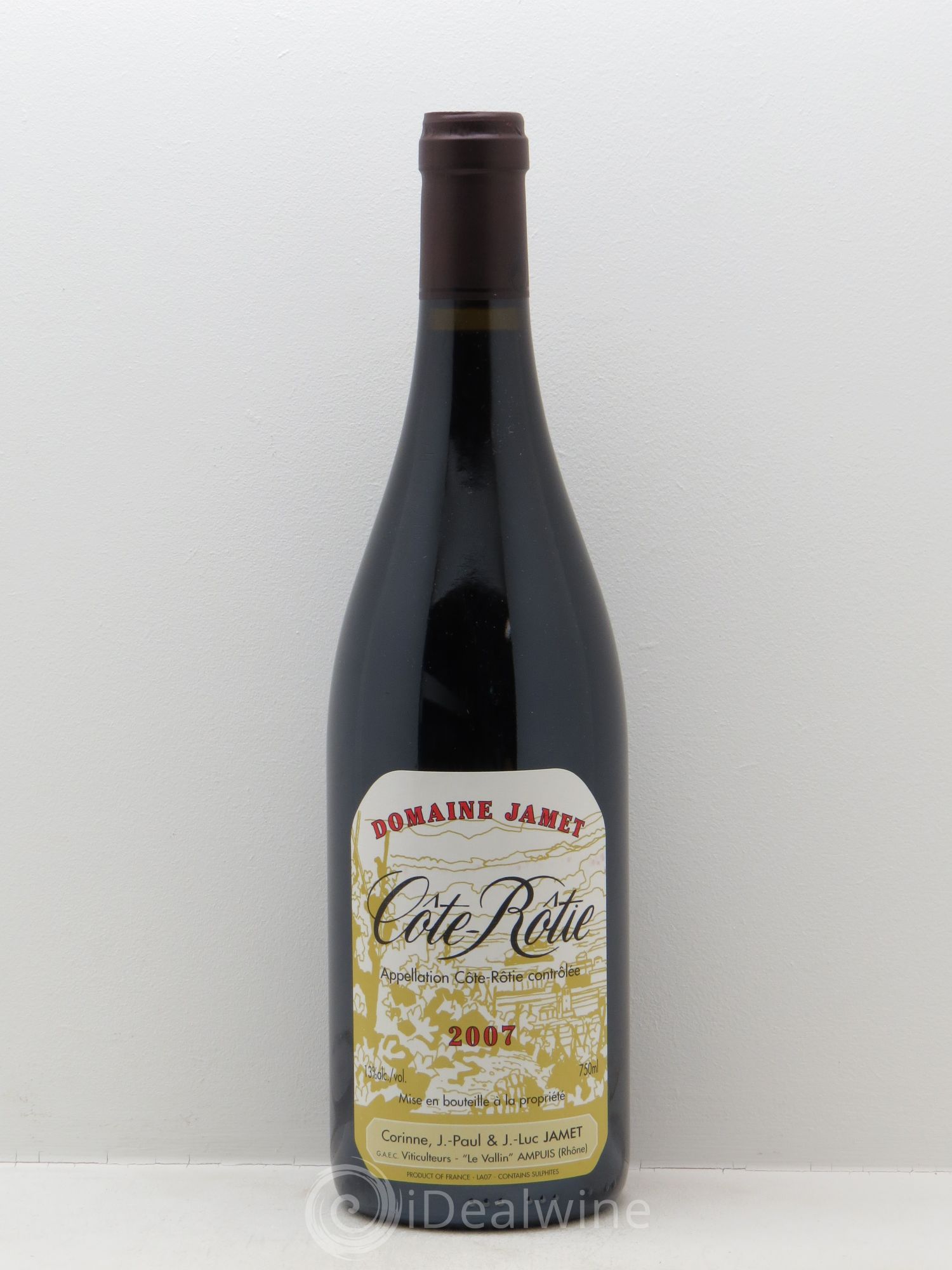 Côte-Rôtie Jamet (Domaine) 2007 - Lot de 1 bouteille - 0
