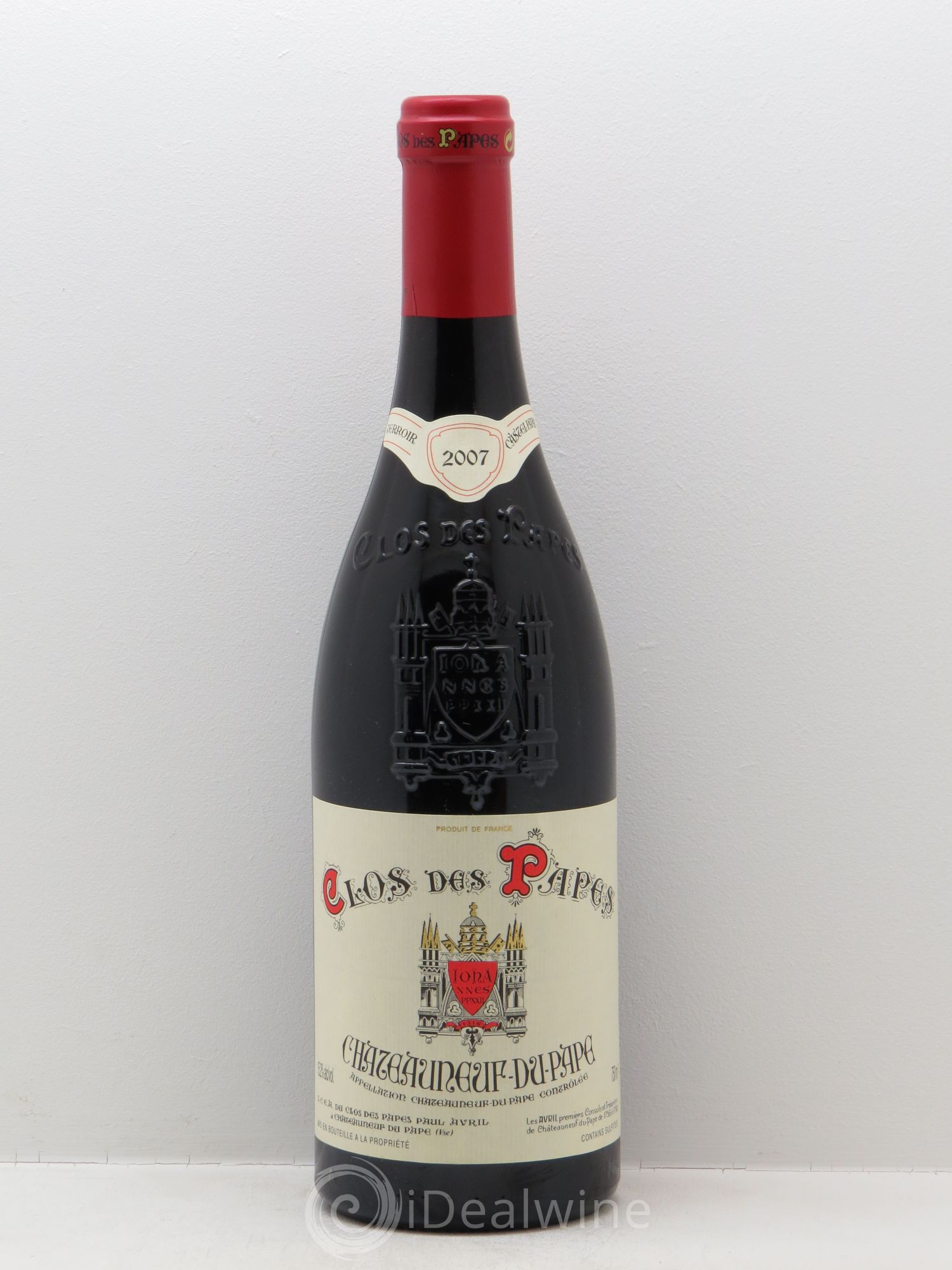 Châteauneuf-du-Pape Clos des Papes - Paul Avril 2007 - Lot de 1 bouteille - 0