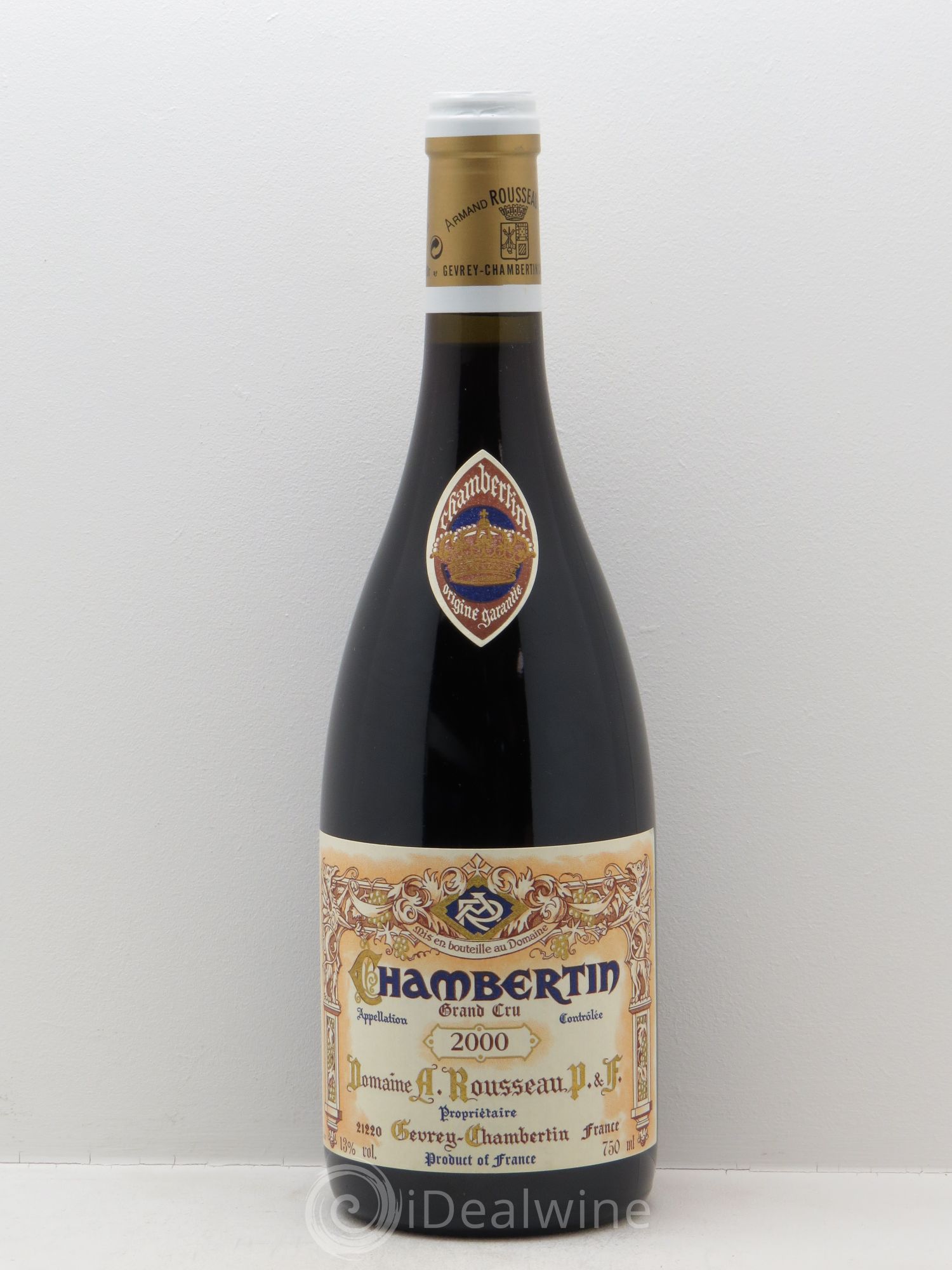 Chambertin Grand Cru Armand Rousseau (Domaine) 2000 - Lot de 1 bouteille - 0