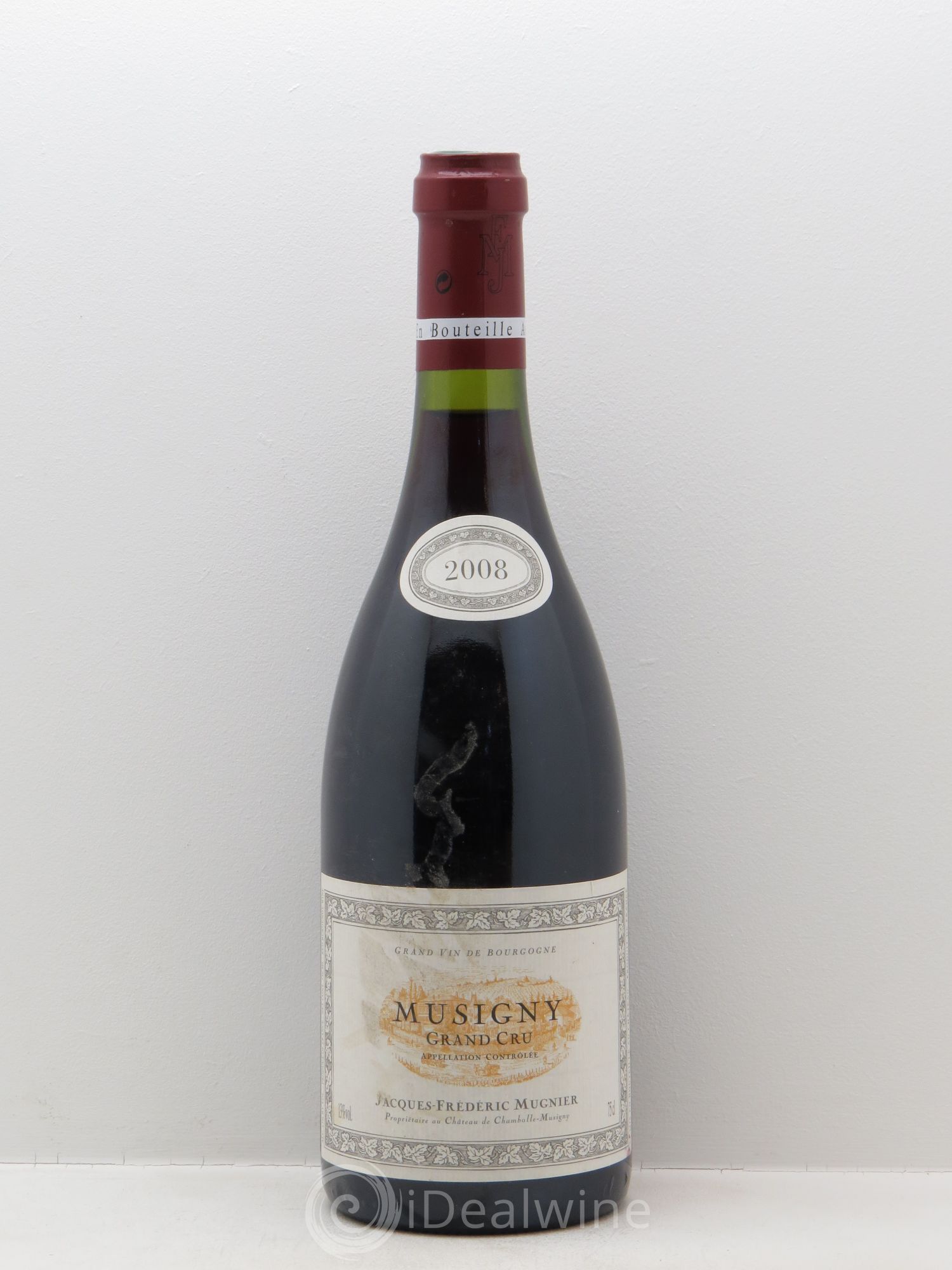 Musigny Grand Cru Jacques-Frédéric Mugnier 2008 - Lot de 1 bouteille - 0