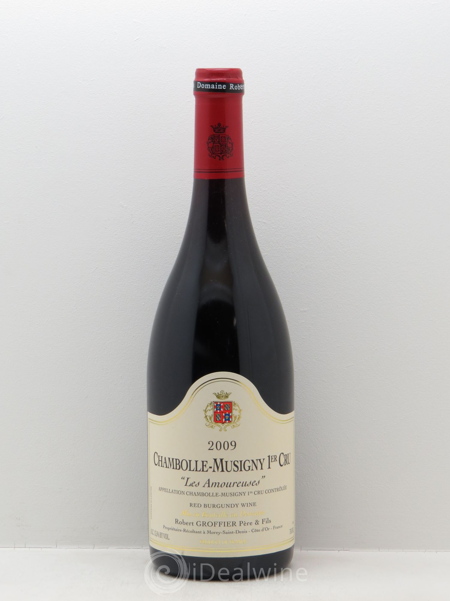 Chambolle-Musigny 1er Cru Les Amoureuses Robert Groffier Père & Fils (Domaine) 2009 - Lot de 1 bouteille - 0