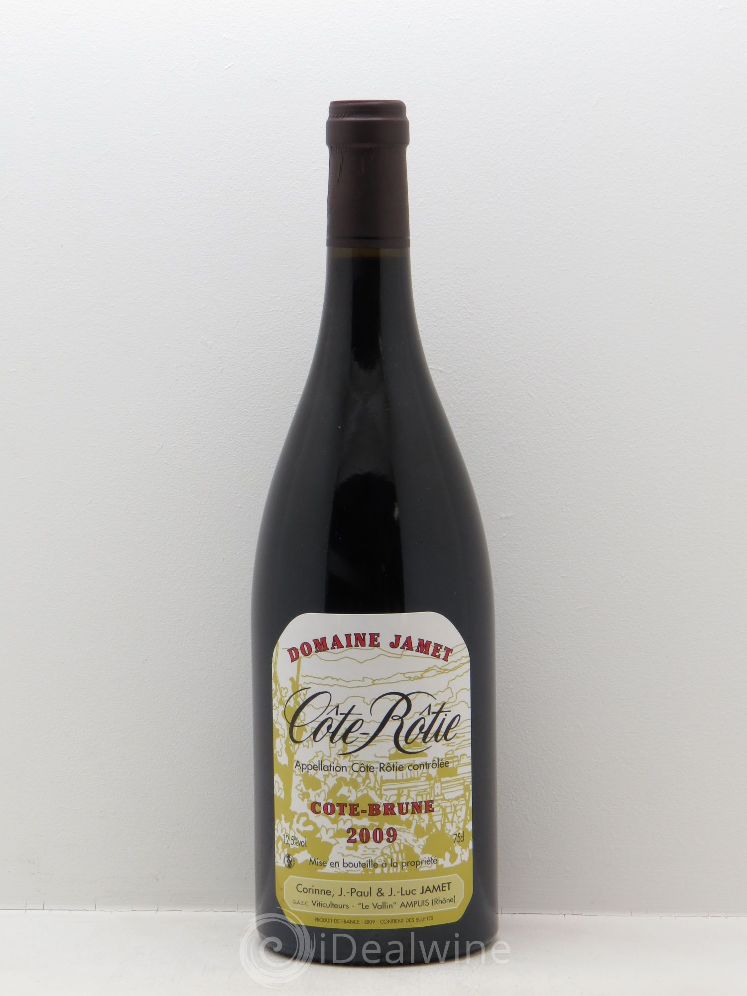 Côte-Rôtie Côte Brune Jamet (Domaine) 2009 - Lot de 1 bouteille - 0