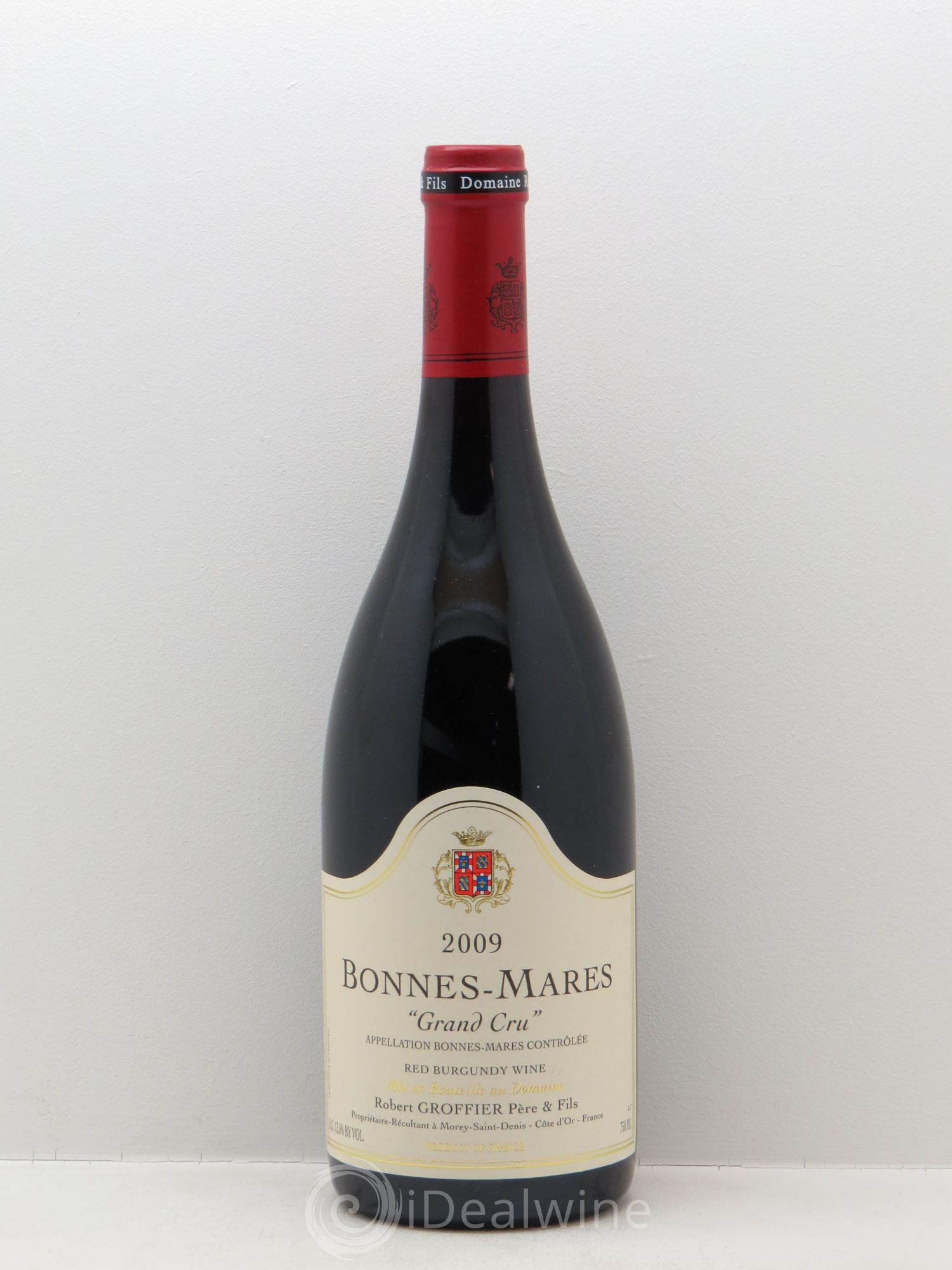 Bonnes-Mares Grand Cru Robert Groffier Père & Fils (Domaine) 2009 - Lot de 1 bouteille - 0