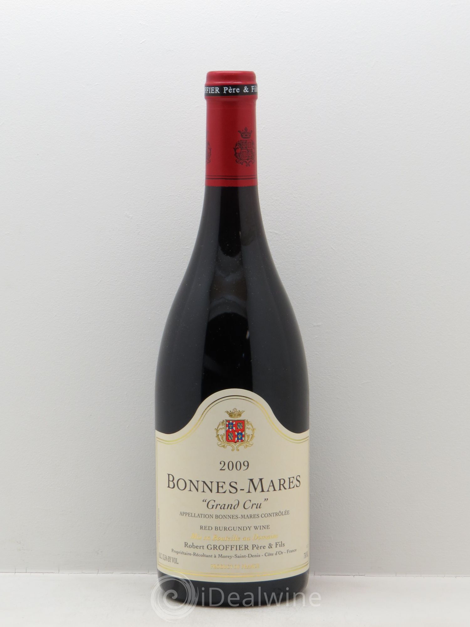 Bonnes-Mares Grand Cru Robert Groffier Père & Fils (Domaine) 2009 - Lot de 1 bouteille - 0
