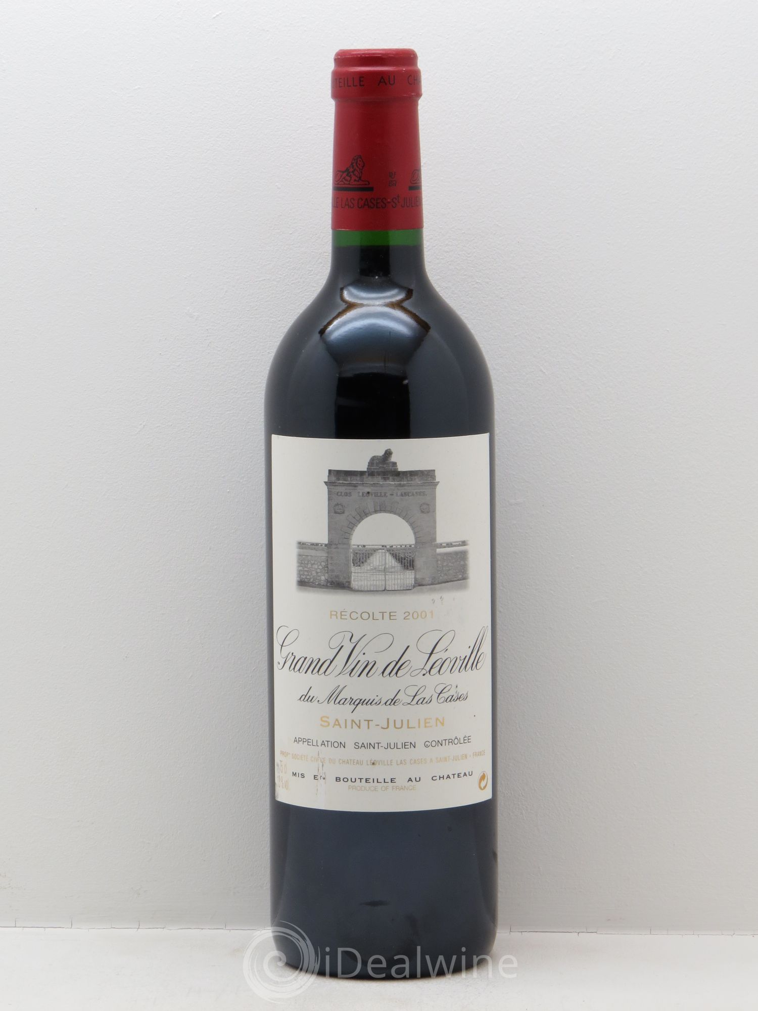 Château Léoville Las Cases 2ème Grand Cru Classé 2001 - Lot de 1 bouteille - 0