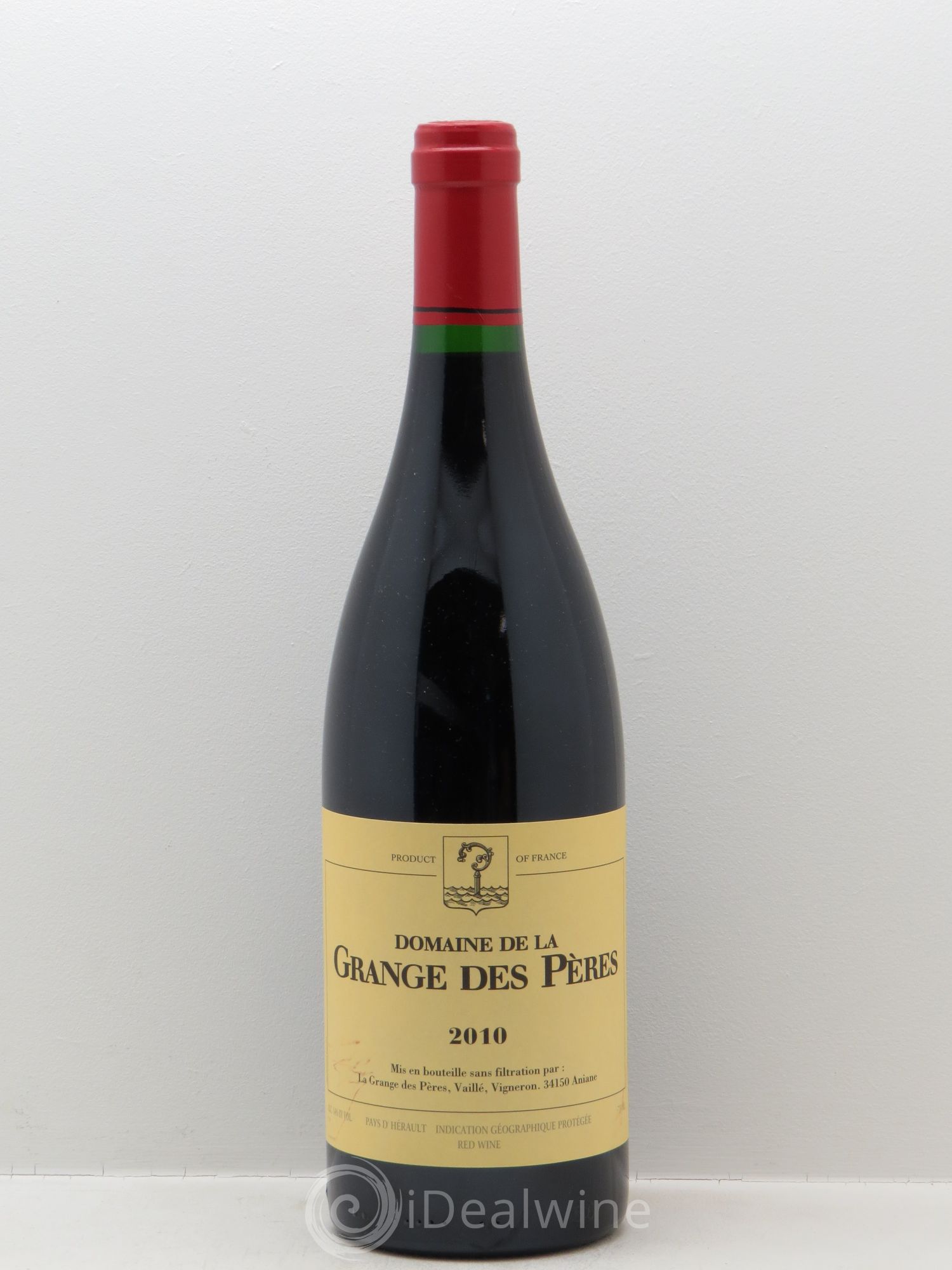 Pays d'Hérault Grange des Pères Laurent Vaillé 2010 - Lot de 1 bouteille - 0