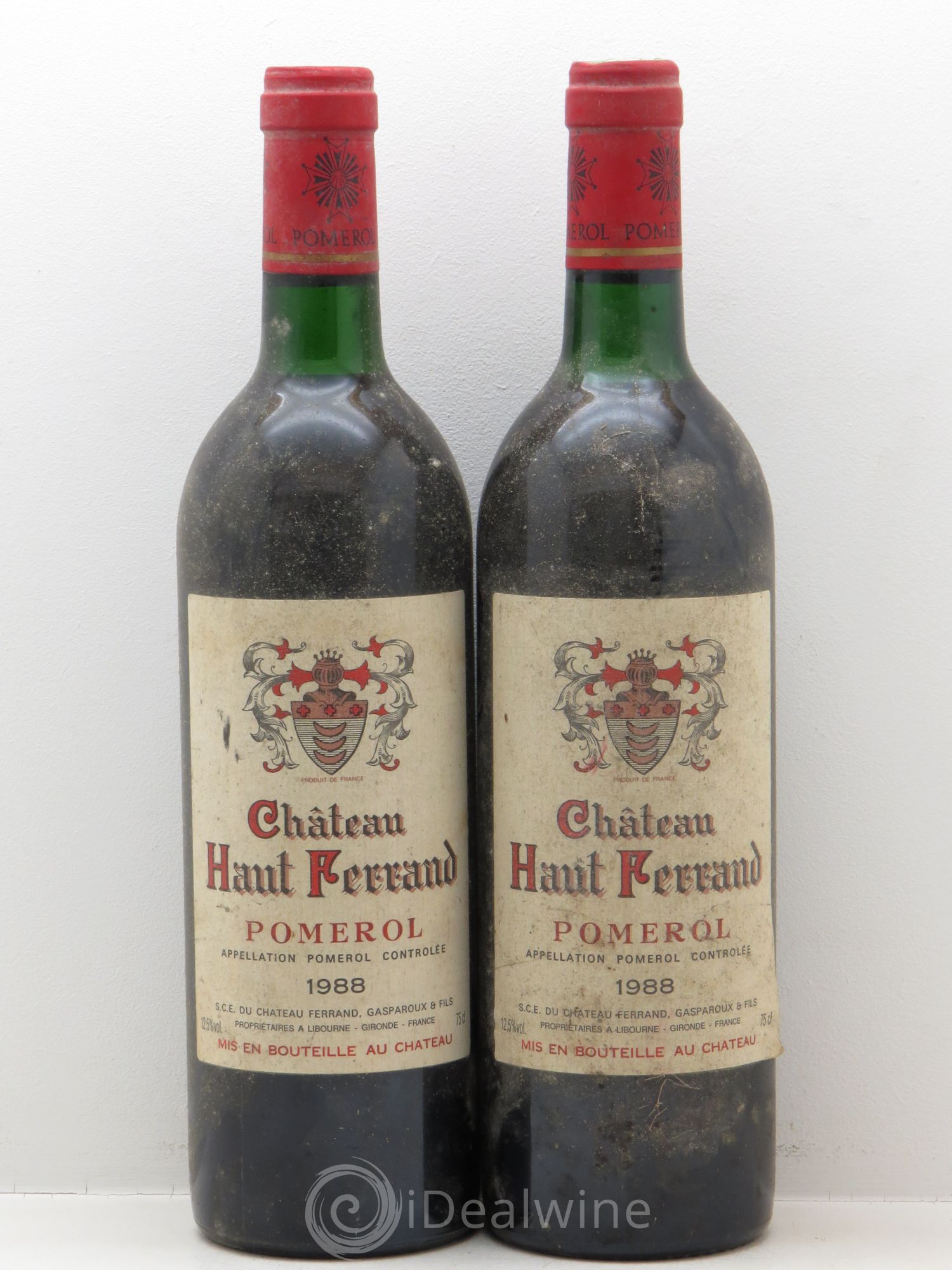 Château Haut Ferrand 1988 - Lot de 2 bouteilles - 0