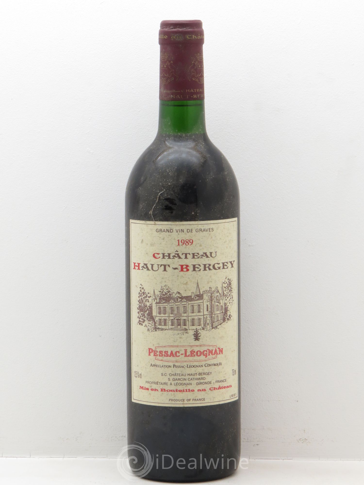 Château Haut-Bergey 1989 - Lot de 1 bouteille - 0