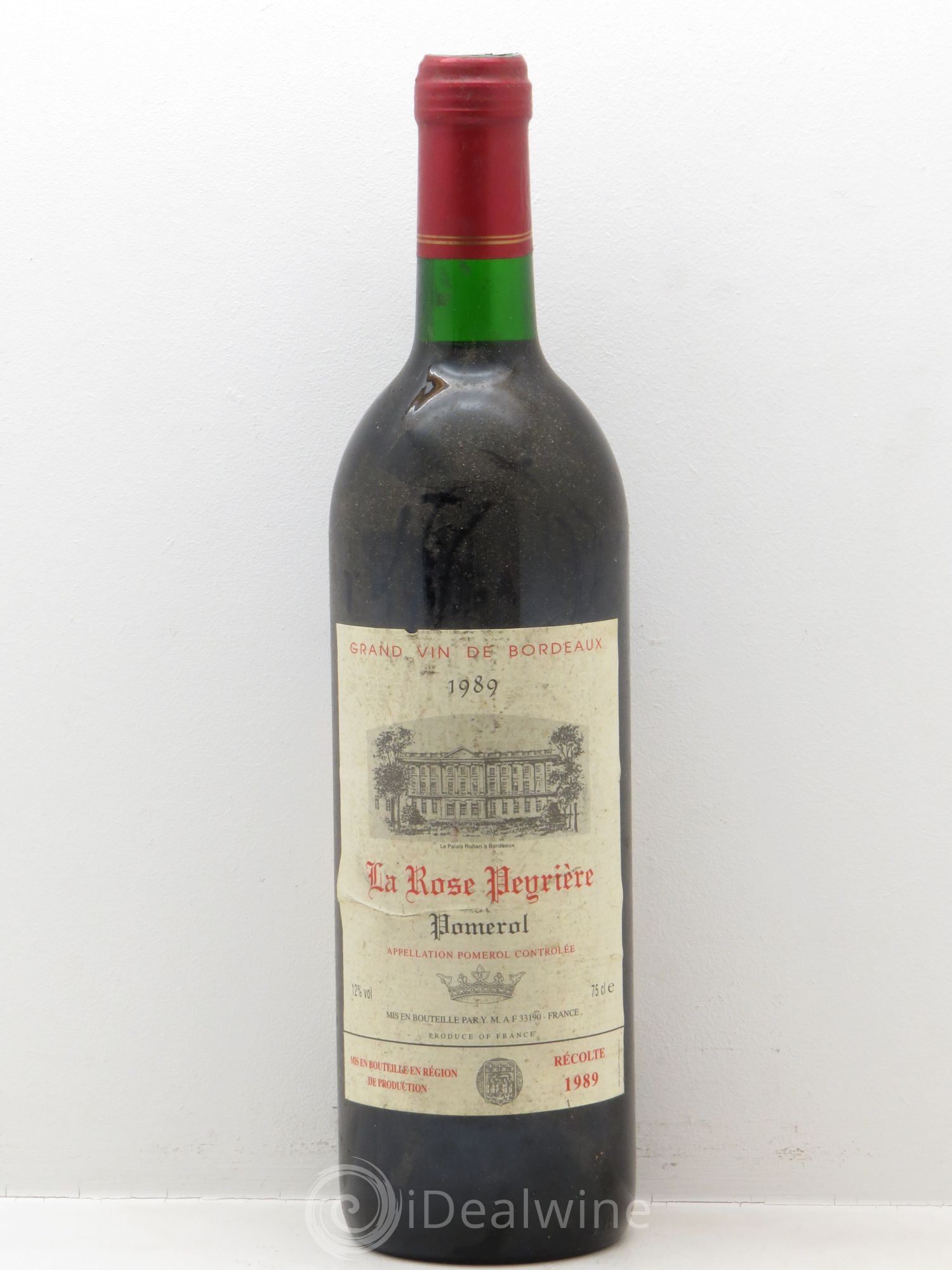 Pomerol La Rose Peyrière 1989 - Posten von 1 Flasche - 0