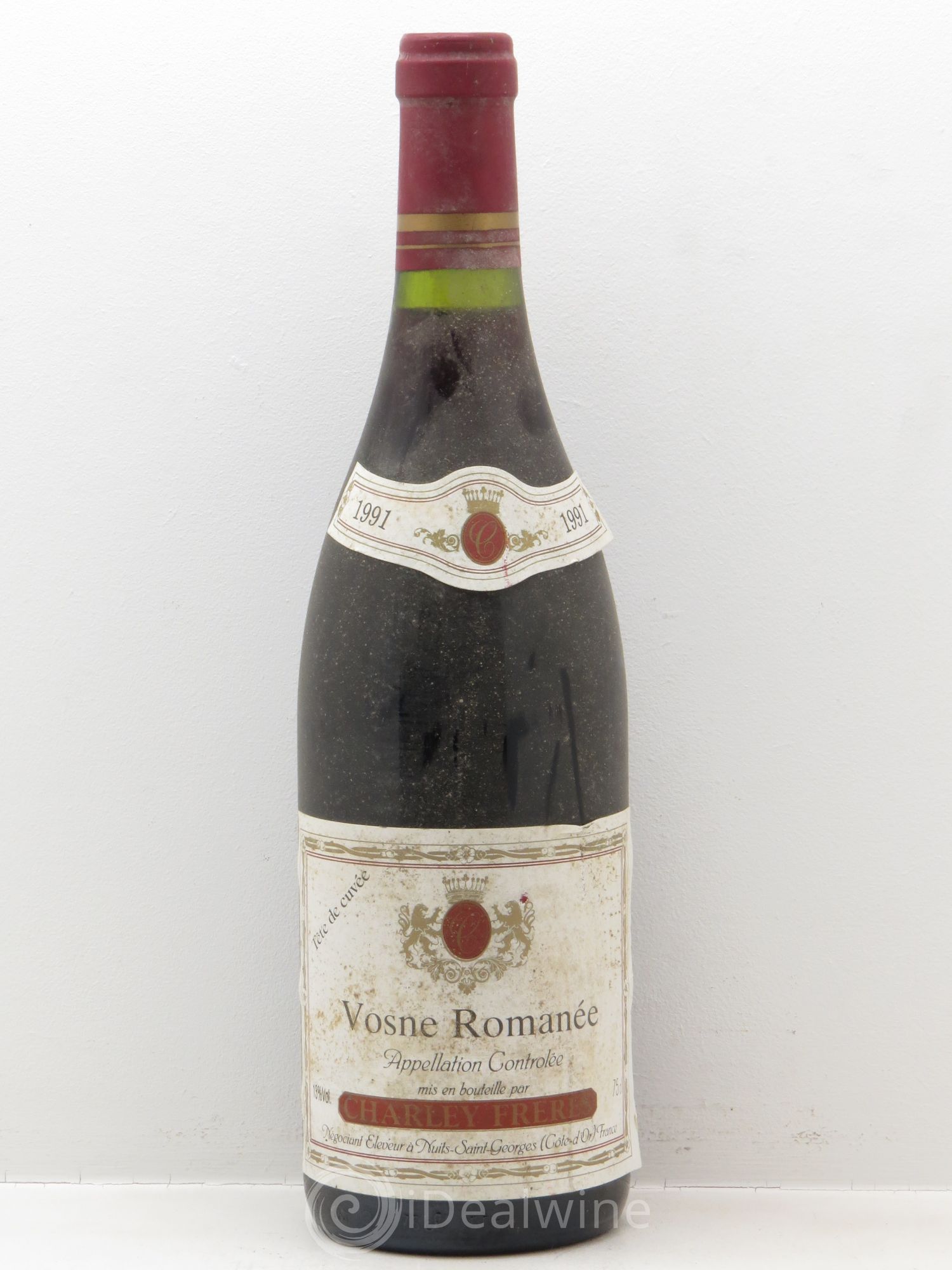 Vosne-Romanée Tête de Cuvée Charley frères 1991 - Posten von 1 Flasche - 0