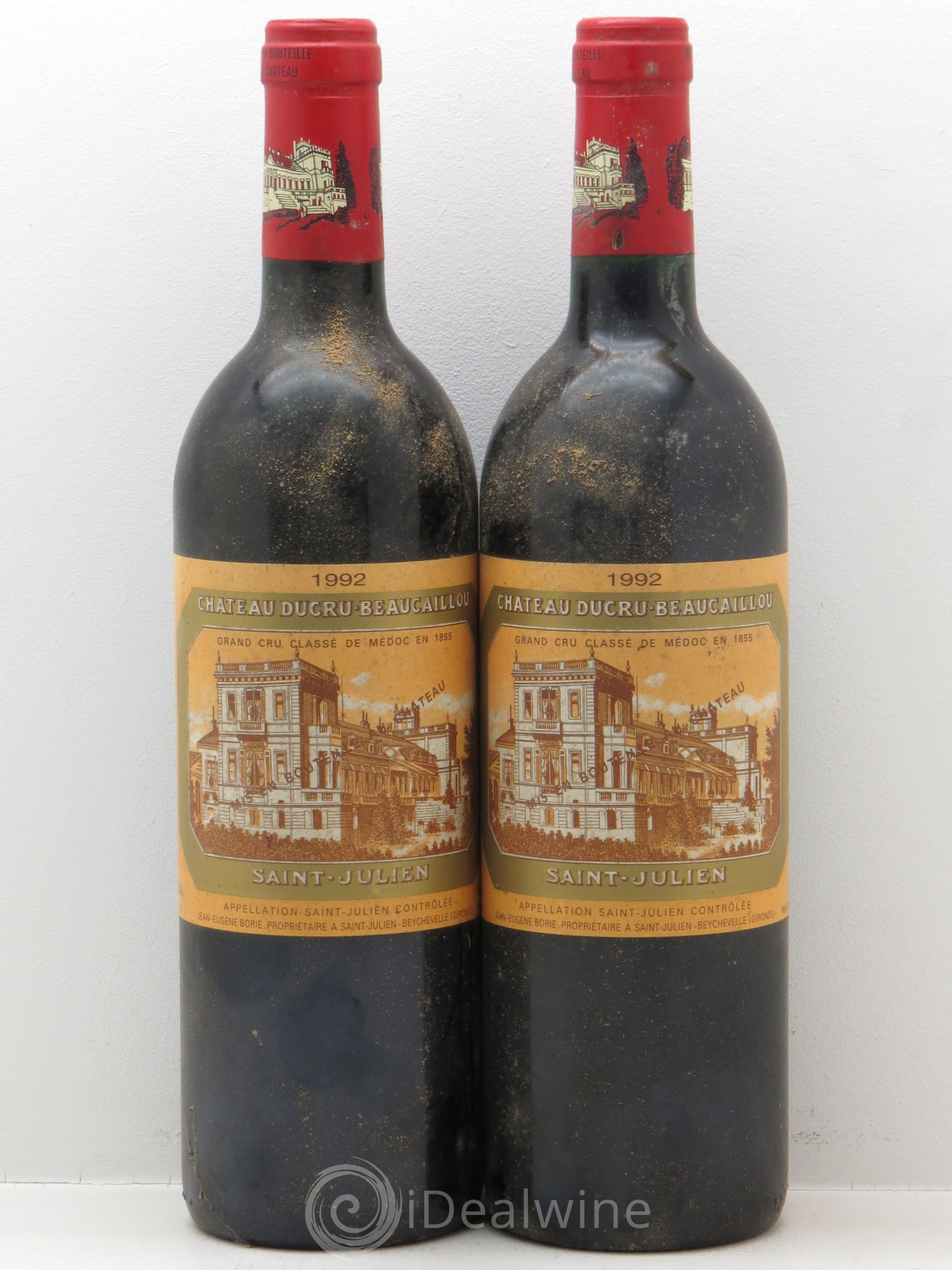 Château Ducru Beaucaillou 2ème Grand Cru Classé 1992 - Lot de 2 bouteilles - 0