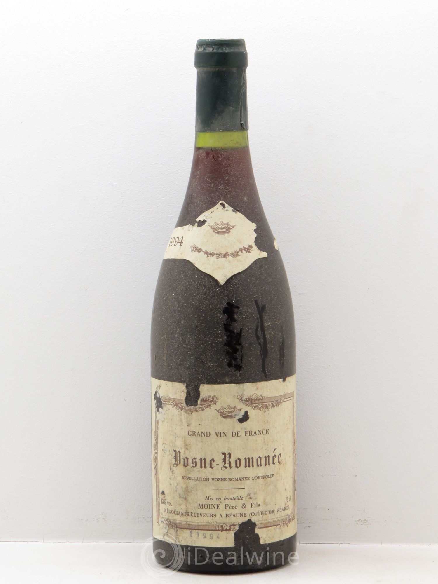 Vosne-Romanée Moine (sans prix de réserve - no reserve) 1994 - Posten von 1 Flasche - 0