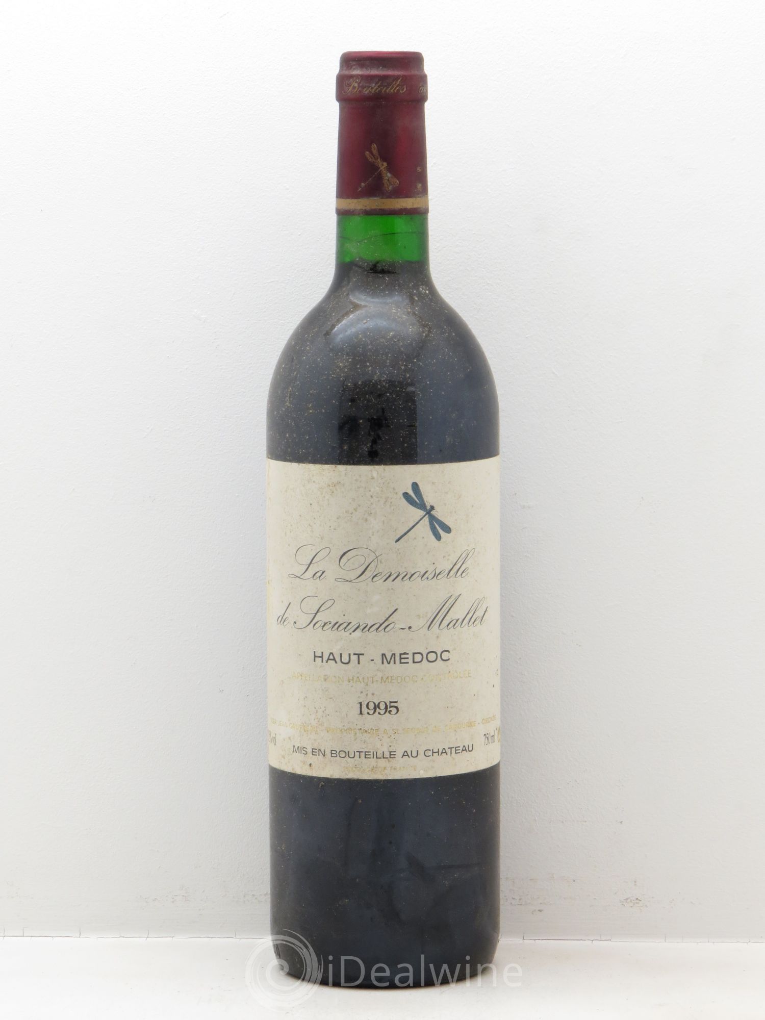 Demoiselle de Sociando Mallet Second Vin 1995 - Lot de 1 bouteille - 0