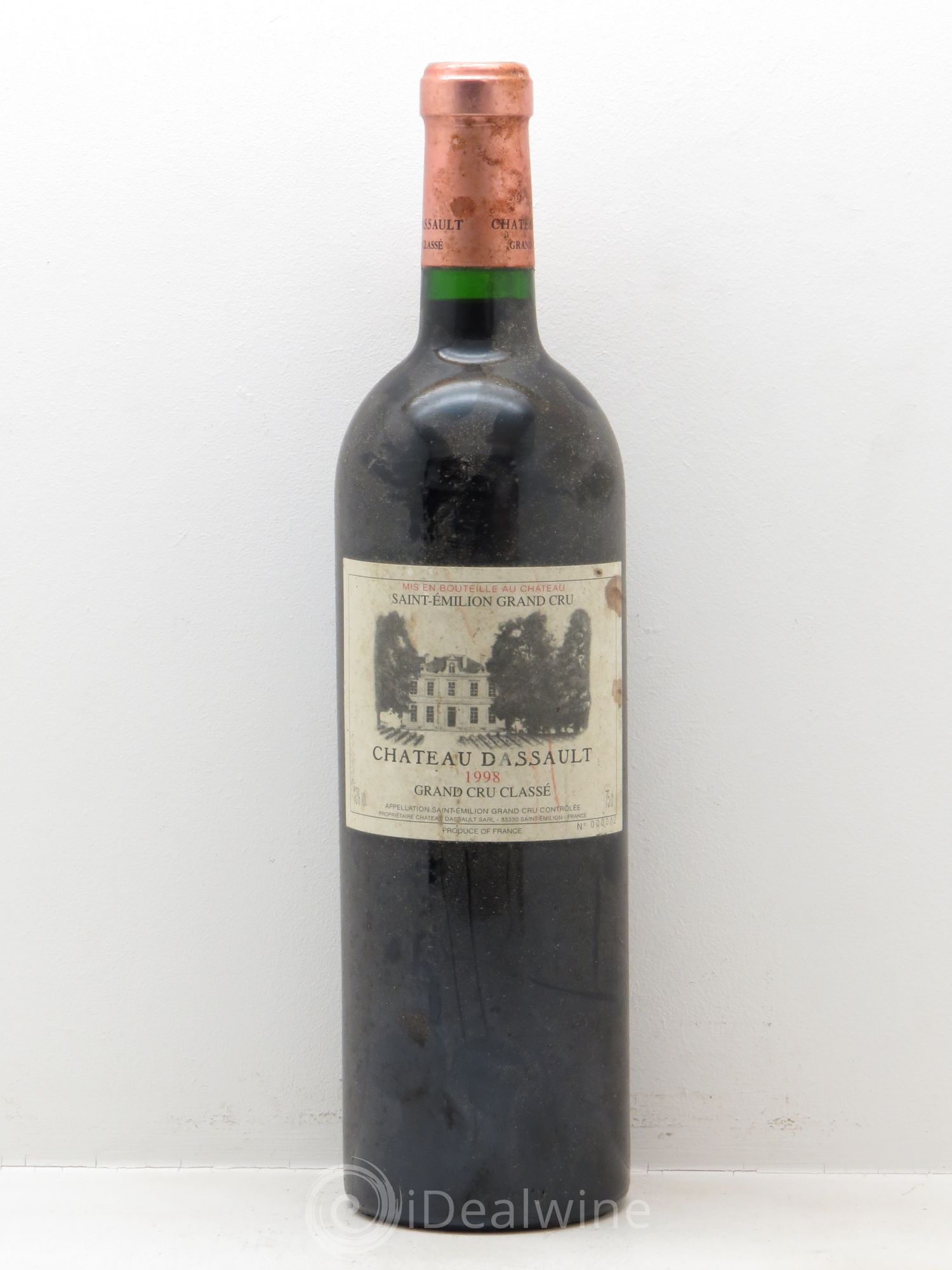 Château Dassault Grand Cru Classé 1998 - Lot de 1 bouteille - 0