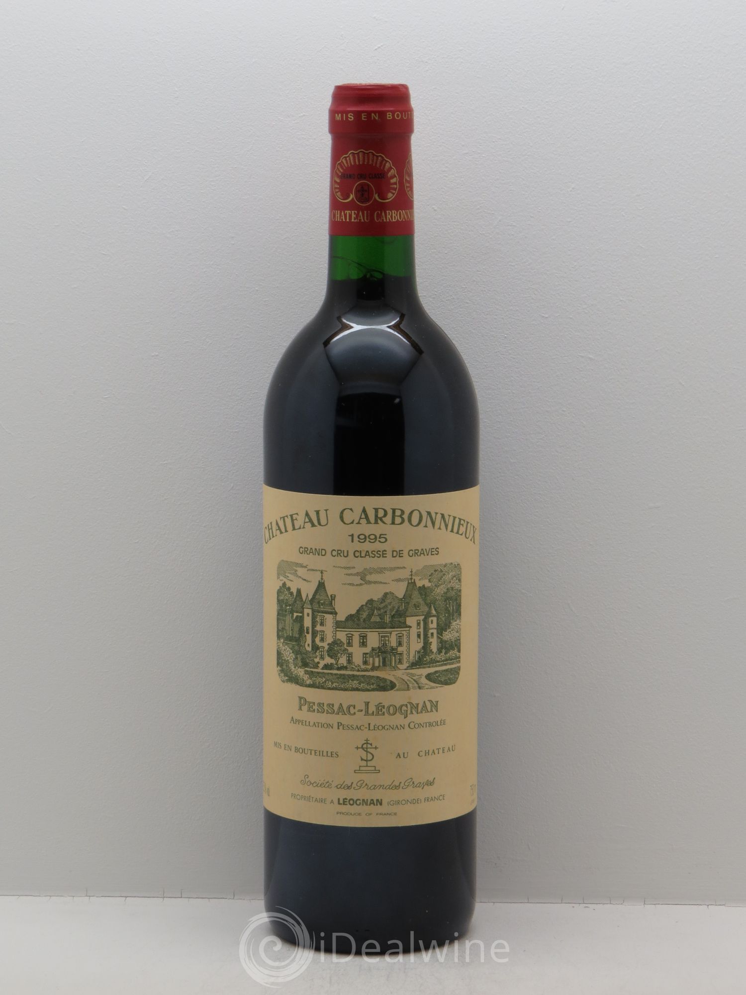 Château Carbonnieux Cru Classé de Graves 1995 - Lot de 1 bouteille - 0