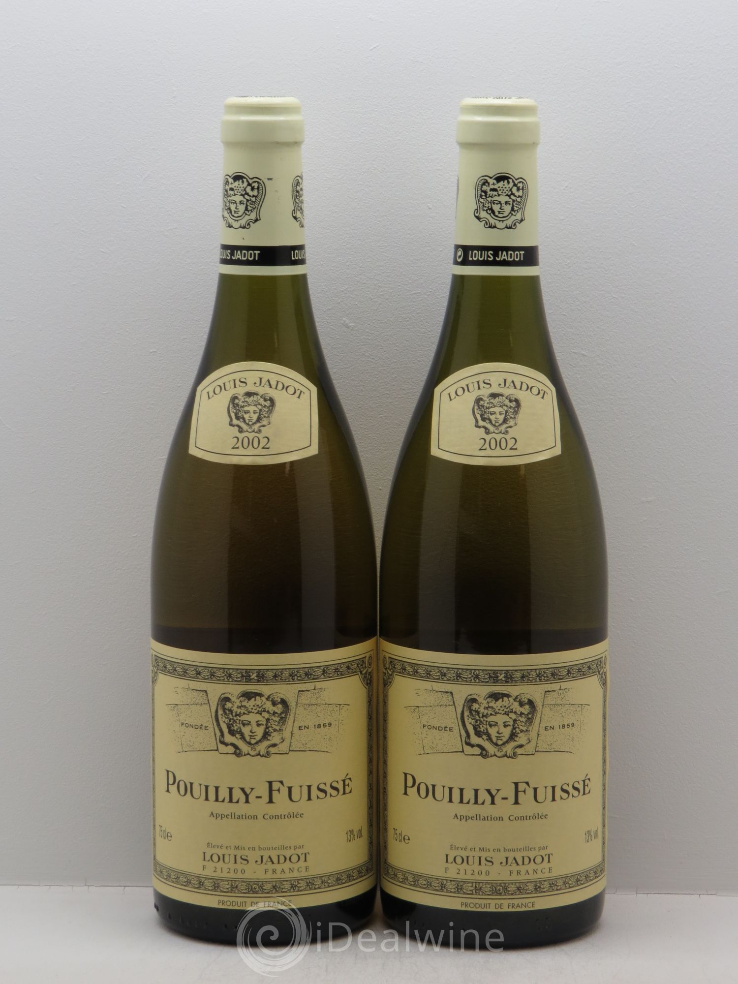 Pouilly-Fuissé Louis Jadot 2002 - Lot de 2 bouteilles - 0