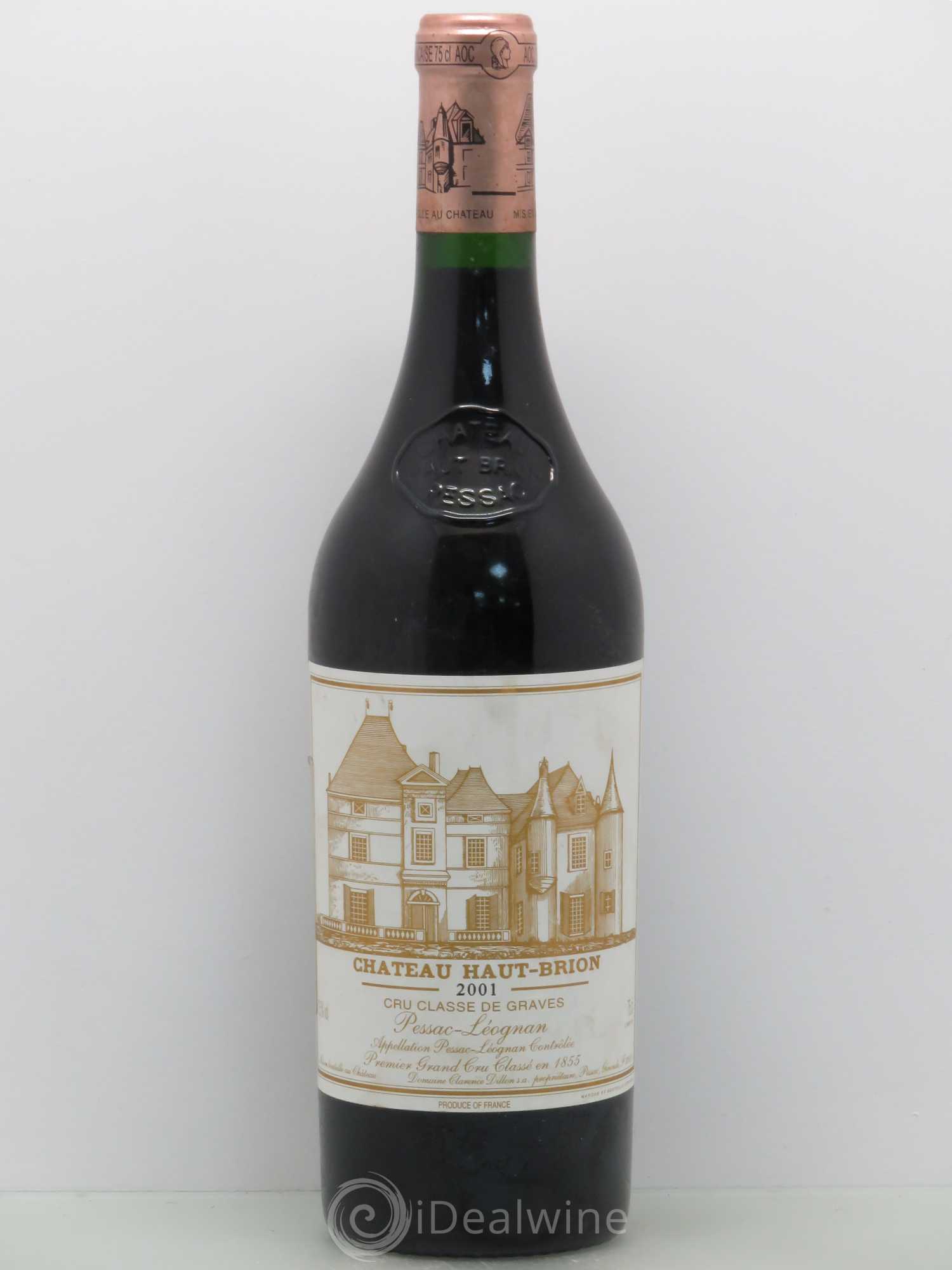 Château Haut Brion 1er Grand Cru Classé 2001 - Lot de 1 bouteille - 0