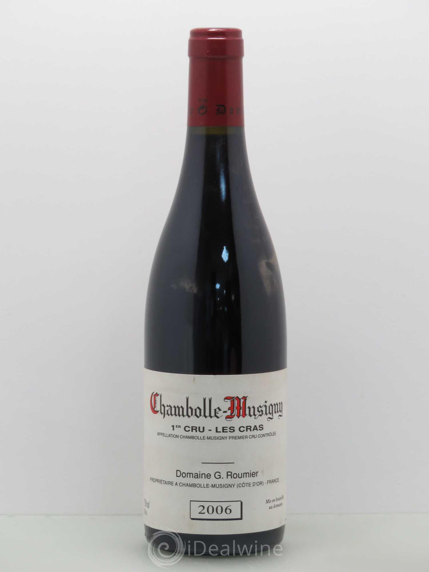 Chambolle-Musigny 1er Cru Les Cras Georges Roumier (Domaine) 2006 - Lot de 1 bouteille - 0
