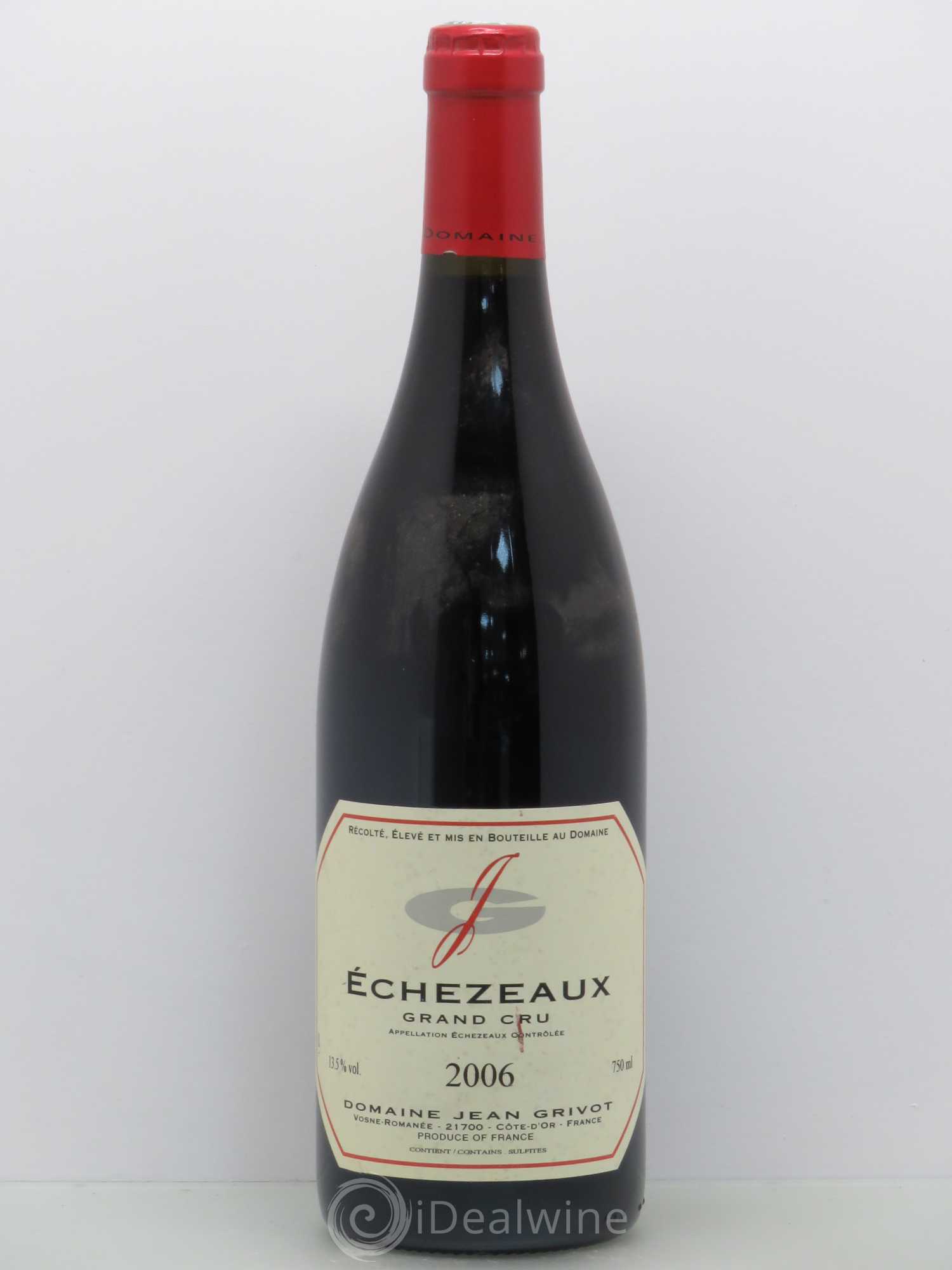 Echezeaux Grand Cru Jean Grivot 2006 - Lot de 1 bouteille - 0