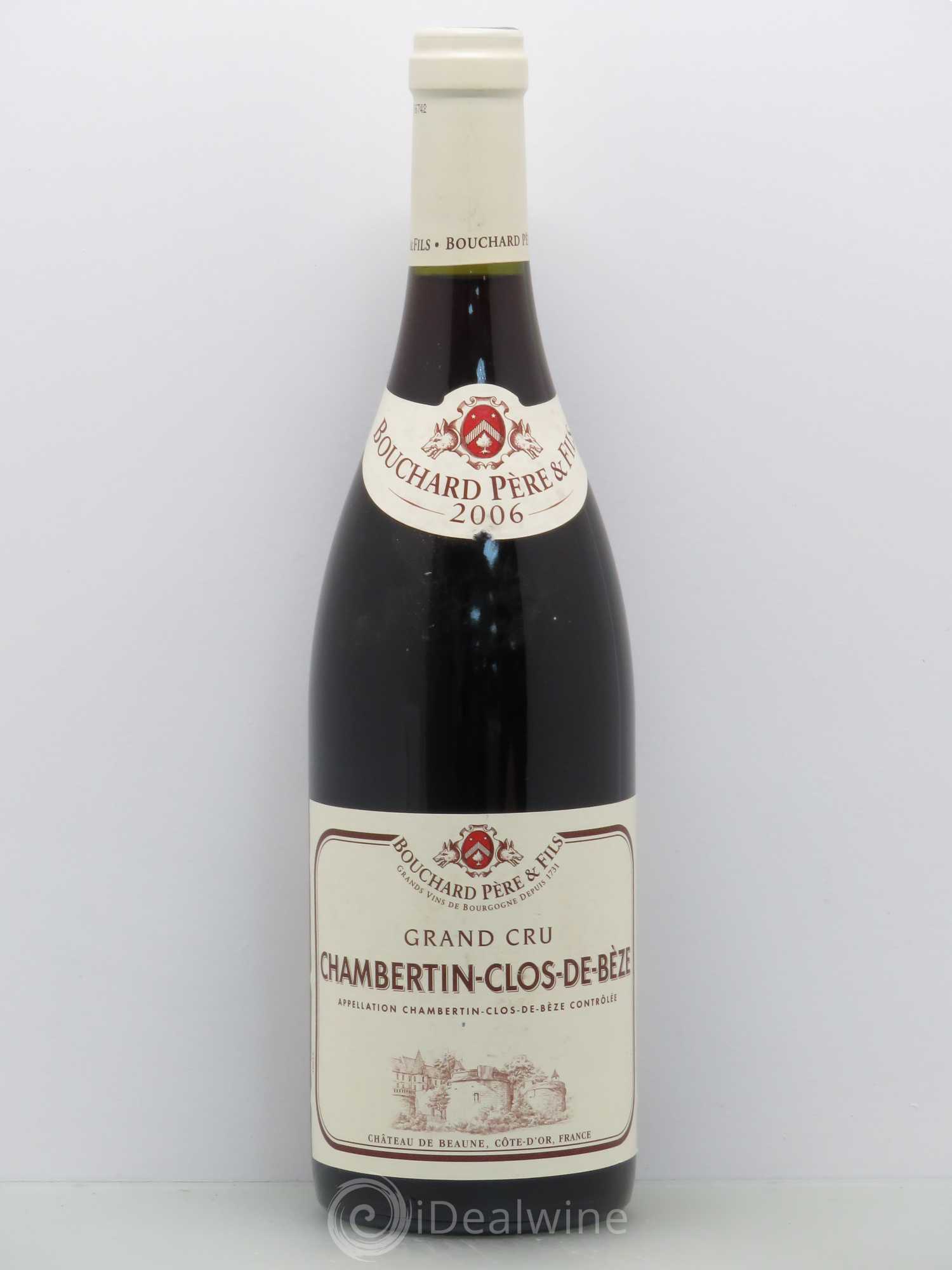 Chambertin Clos de Bèze Grand Cru Bouchard Père & Fils 2006 - Lot de 1 bouteille - 0