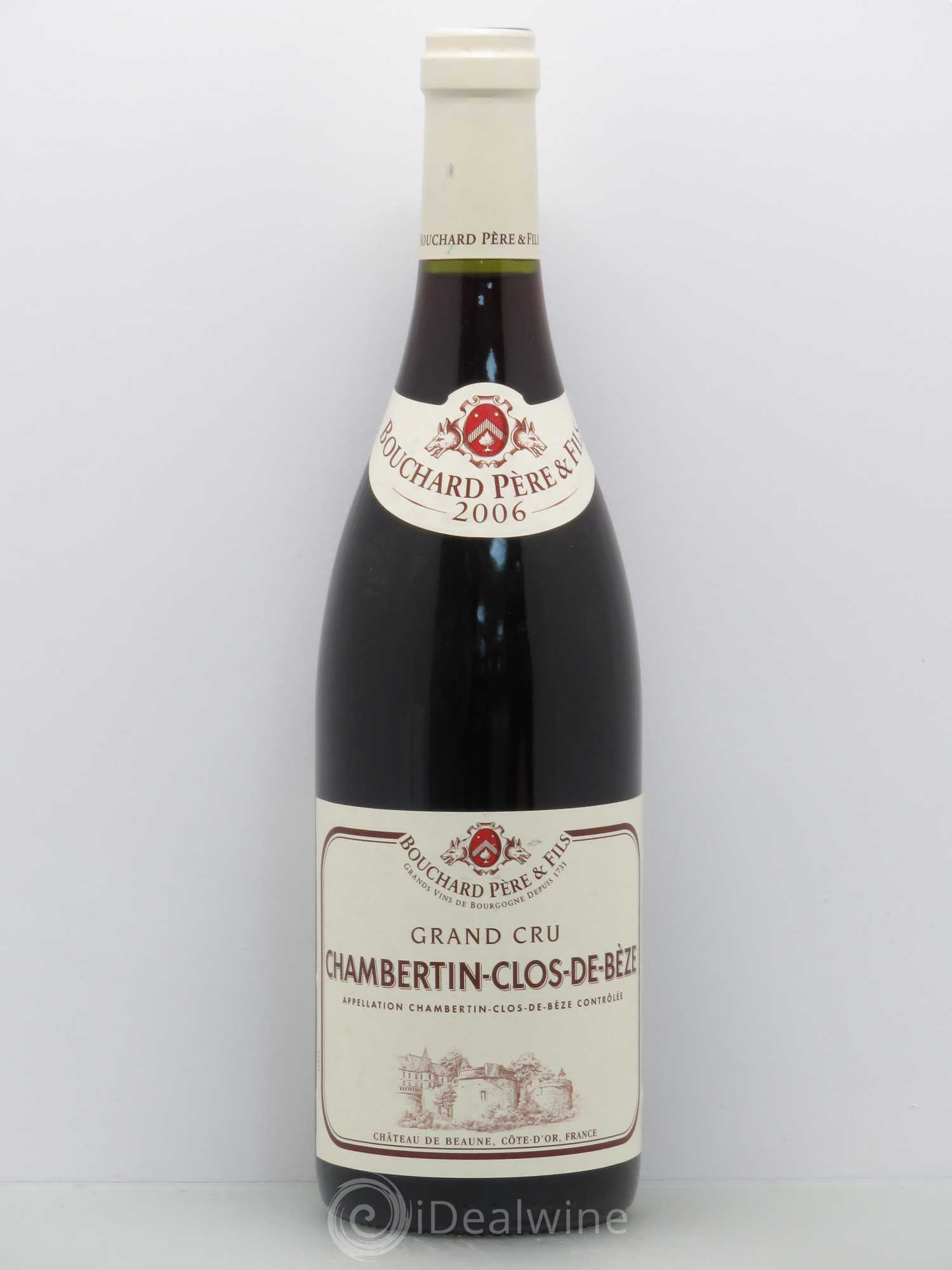 Chambertin Clos de Bèze Grand Cru Bouchard Père & Fils 2006 - Lot de 1 bouteille - 0