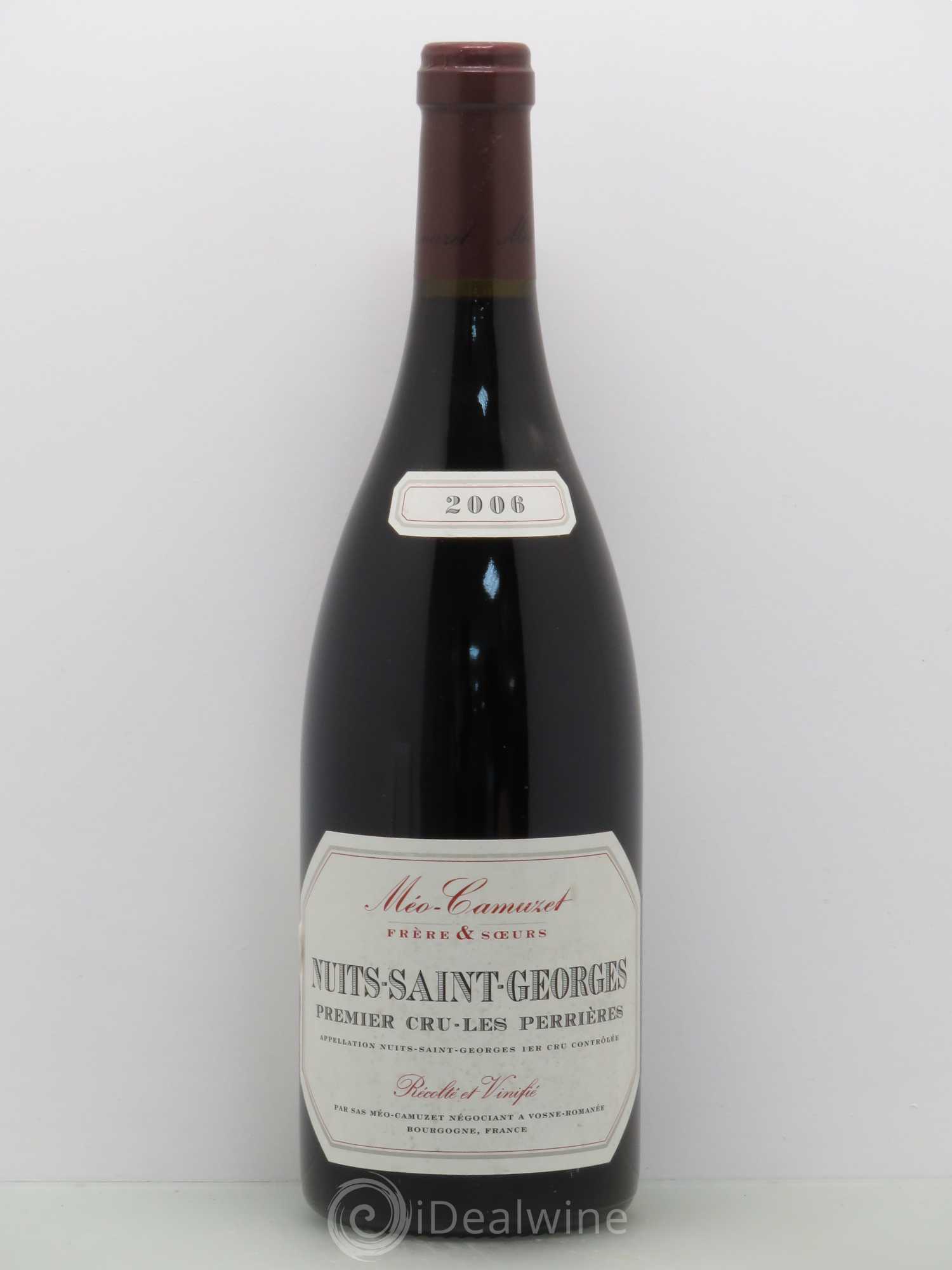 Nuits-Saint-Georges 1er Cru Les Perrières Méo-Camuzet (Frère & Soeurs) 2006 - Lot de 1 bouteille - 0