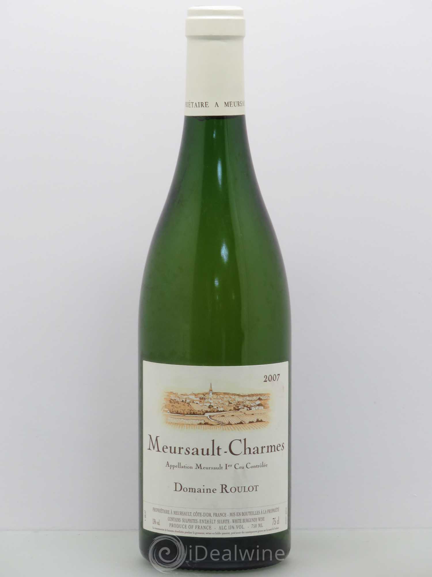 Meursault 1er Cru Charmes Roulot (Domaine) 2007 - Lot de 1 bouteille - 0