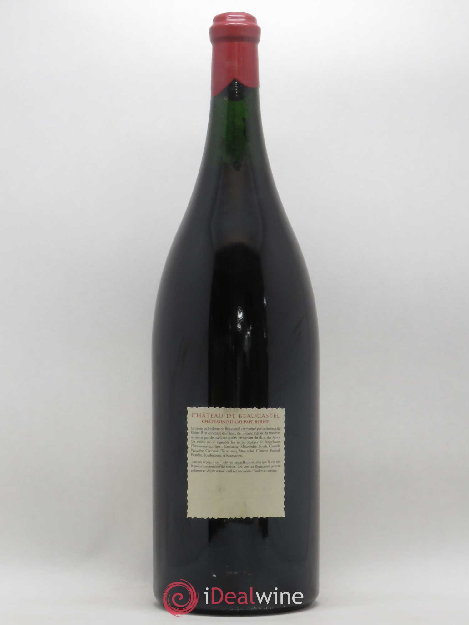 Châteauneuf-du-Pape Château de Beaucastel Famille Perrin 2001 - Lot de 1 double magnum - 1