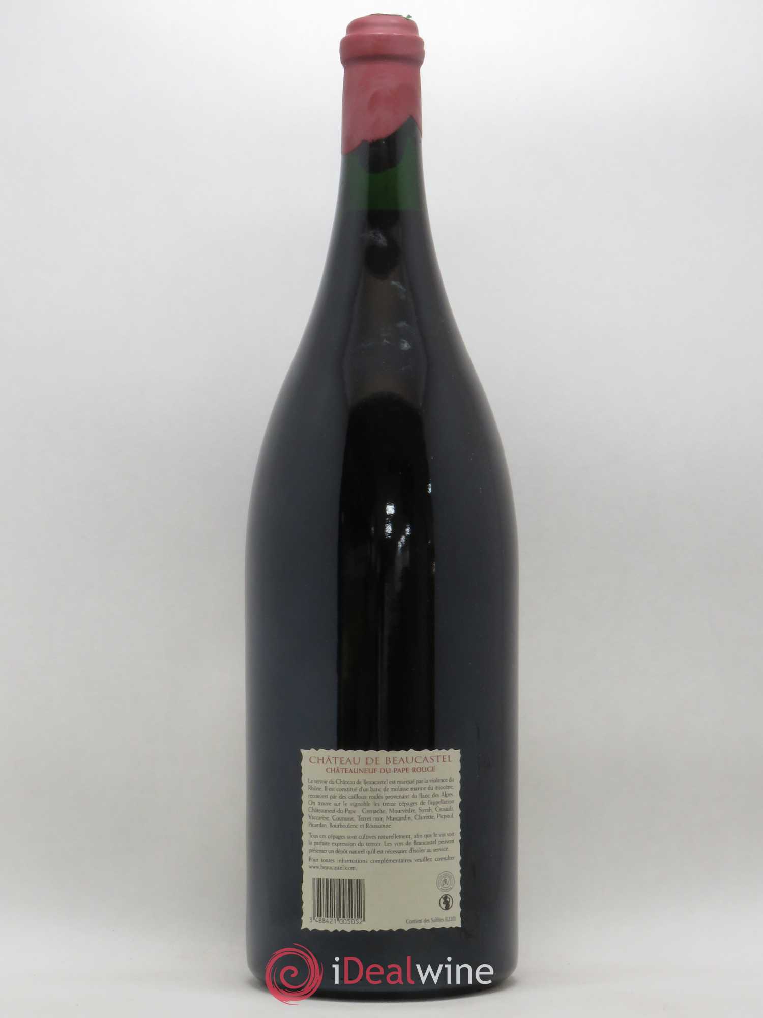 Châteauneuf-du-Pape Château de Beaucastel Famille Perrin 2005 - Lot de 1 double magnum - 1