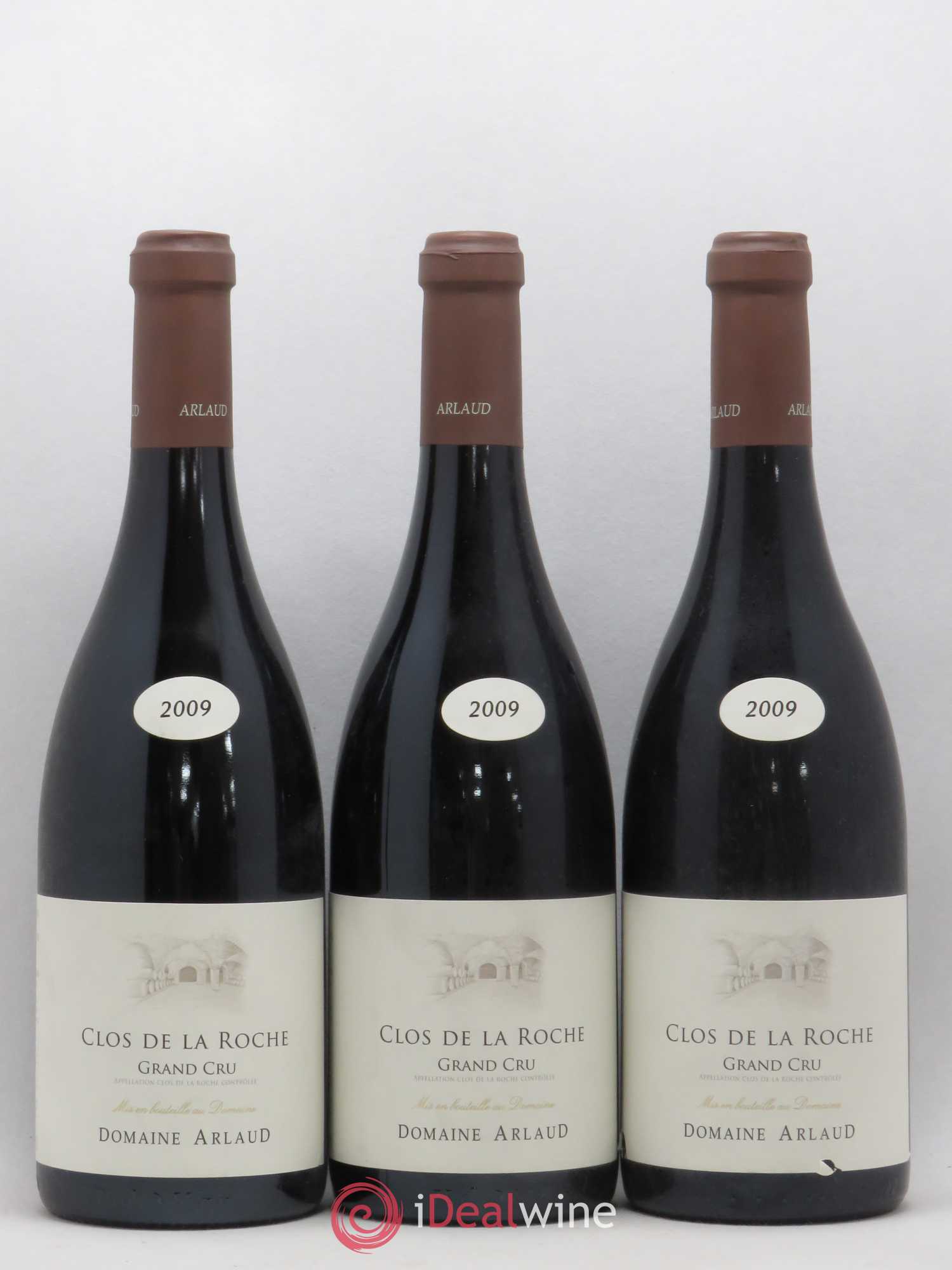 Clos de la Roche Grand Cru Arlaud 2009 - Lot de 3 bouteilles - 0