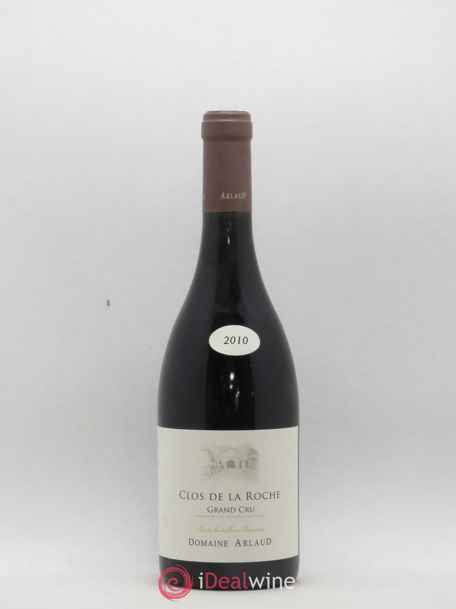 Clos de la Roche Grand Cru Arlaud 2010 - Lot de 1 bouteille - 0