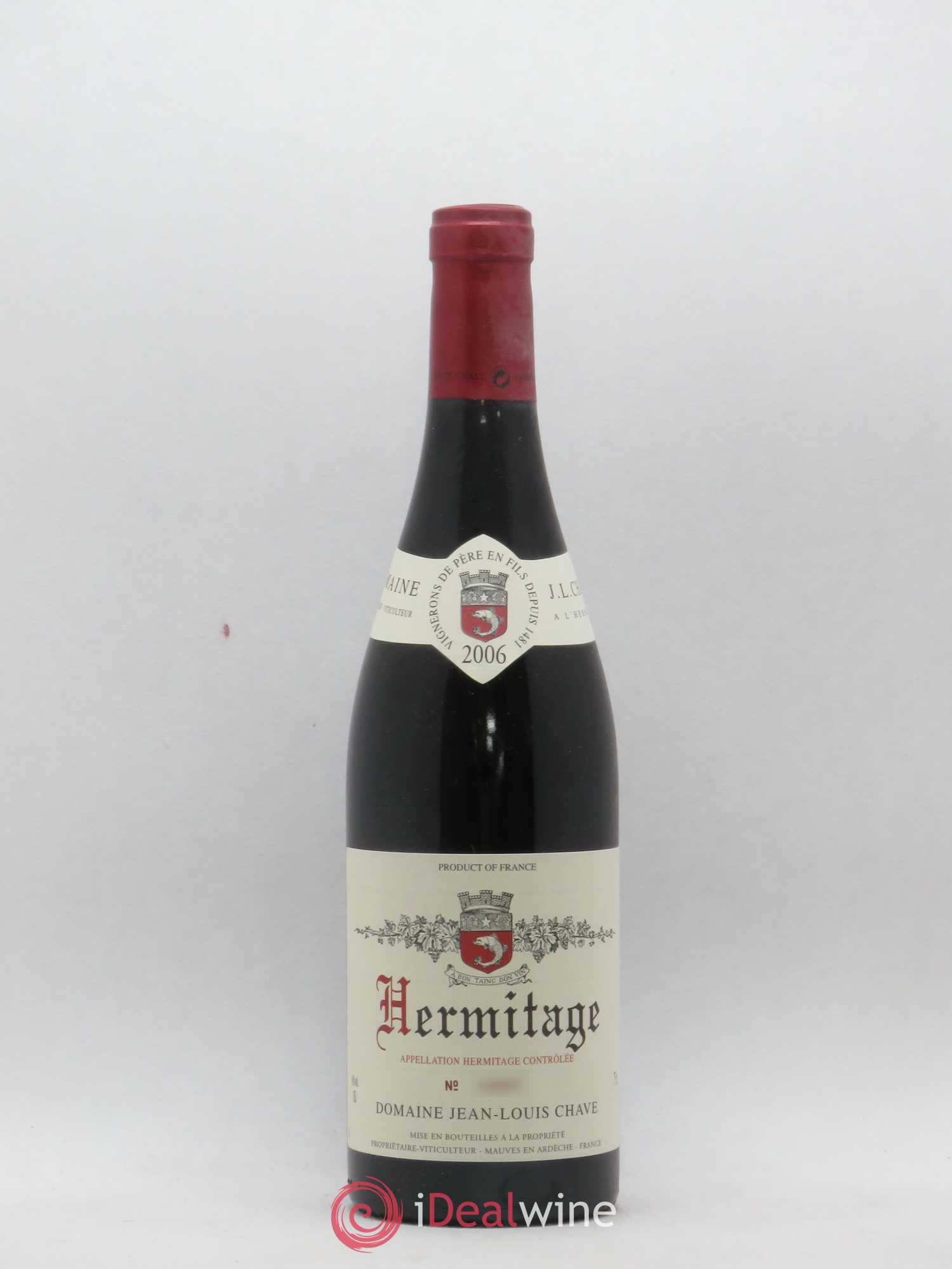 Hermitage Jean-Louis Chave 2006 - Lot de 1 bouteille - 0