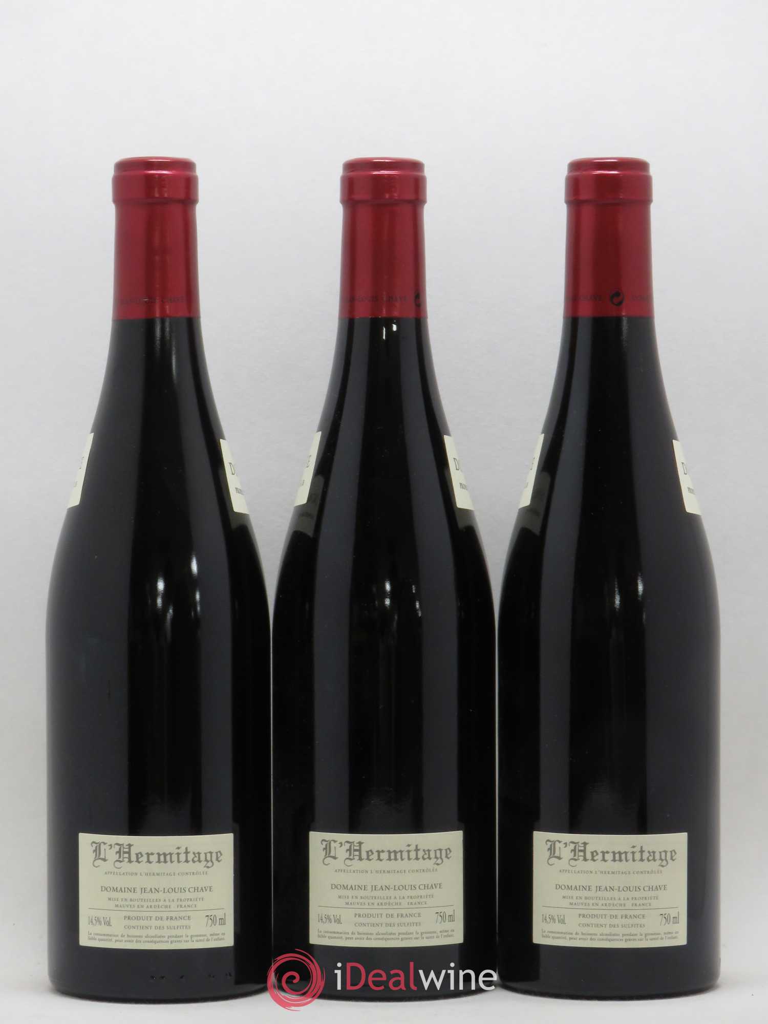 Hermitage Jean-Louis Chave 2010 - Lot de 3 bouteilles - 1