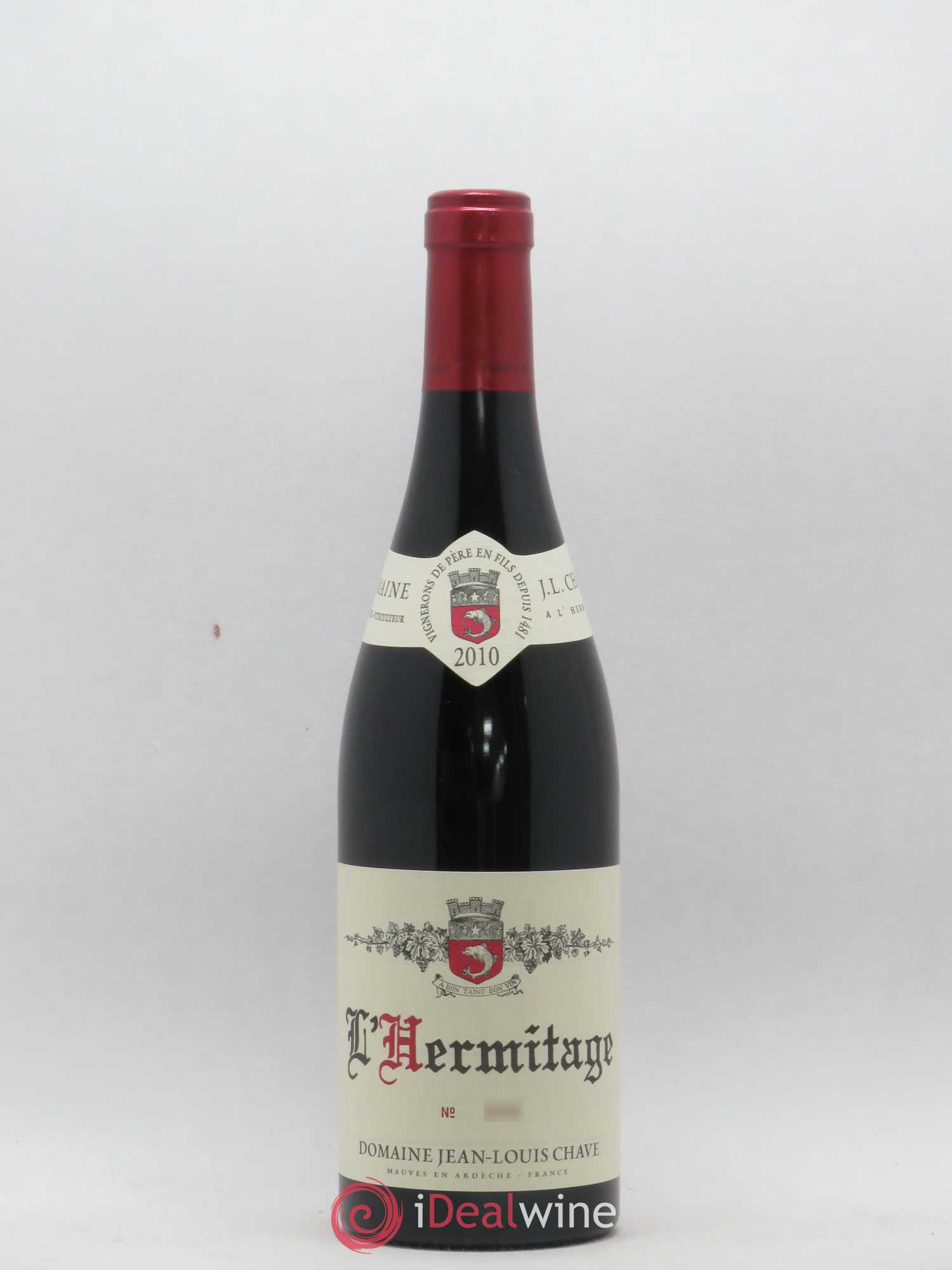 Hermitage Jean-Louis Chave 2010 - Lot de 1 bouteille - 0