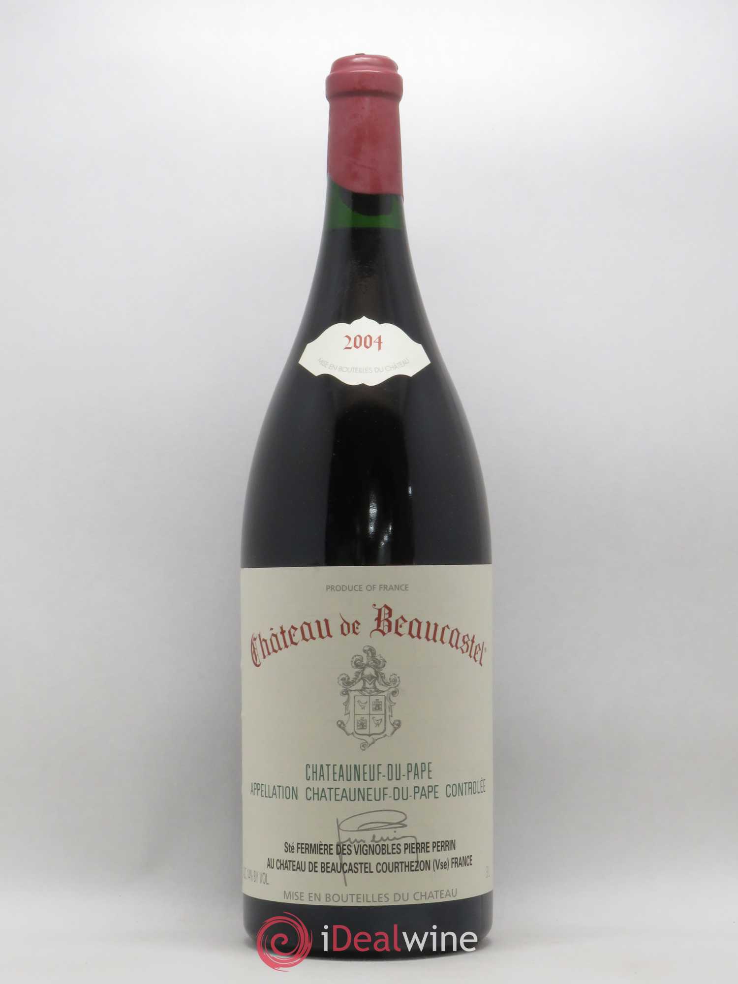 Châteauneuf-du-Pape Château de Beaucastel Famille Perrin 2004 - Lot de 1 double magnum - 0