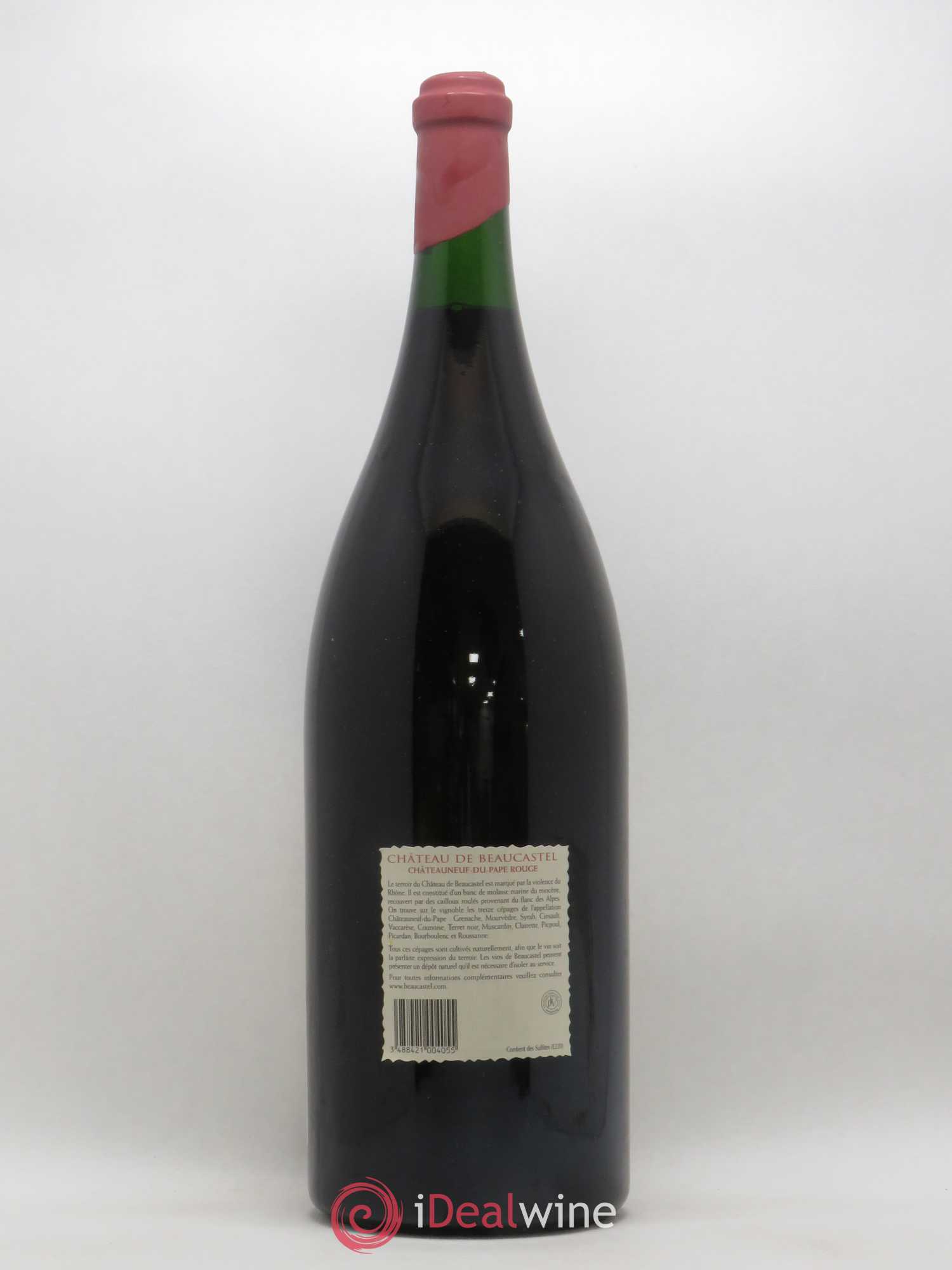 Châteauneuf-du-Pape Château de Beaucastel Famille Perrin 2004 - Lot de 1 double magnum - 1