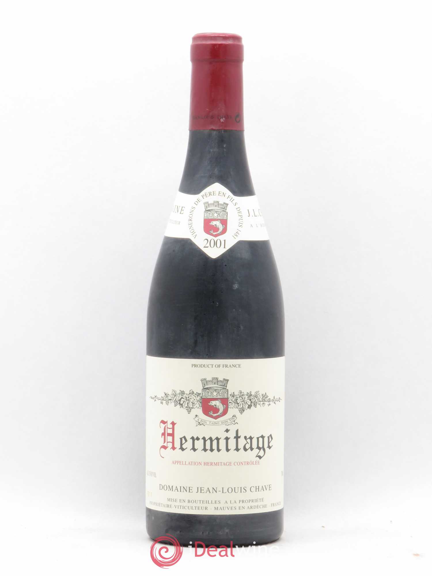 Hermitage Jean-Louis Chave 2001 - Lot de 1 bouteille - 0