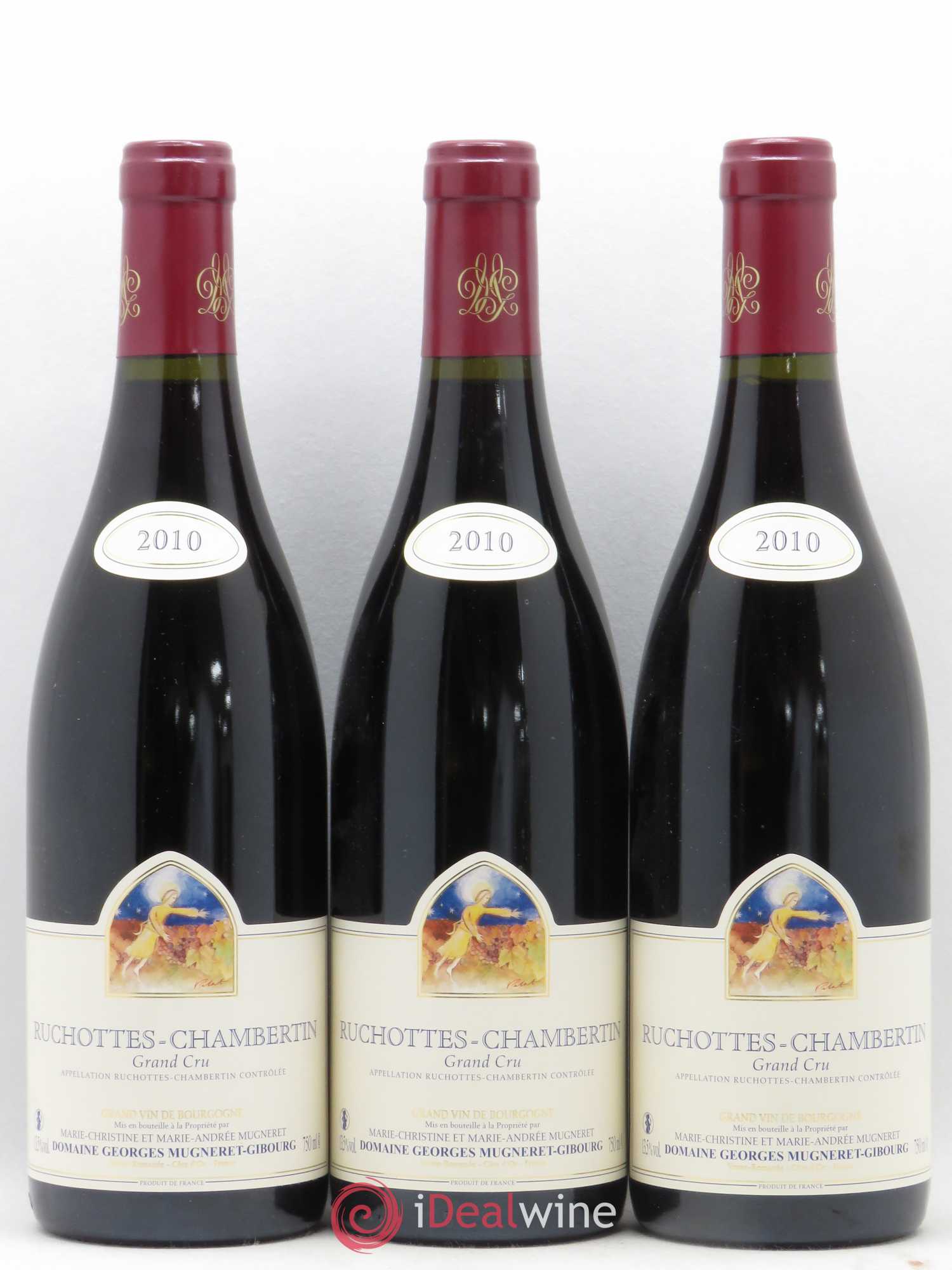 Ruchottes-Chambertin Grand Cru Mugneret-Gibourg (Domaine) 2010 - Lot de 3 bouteilles - 0
