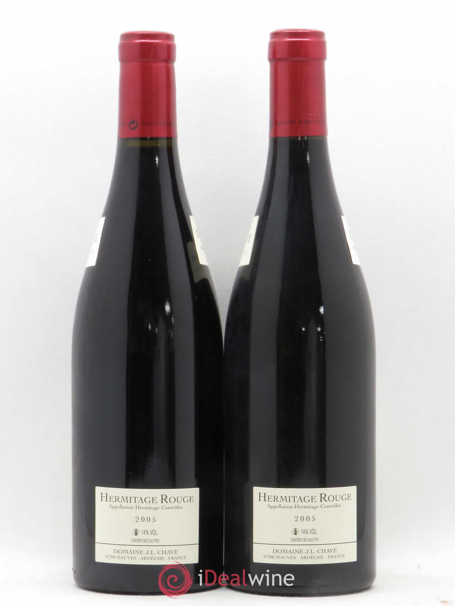 Hermitage Jean-Louis Chave 2005 - Lot de 2 bouteilles - 1