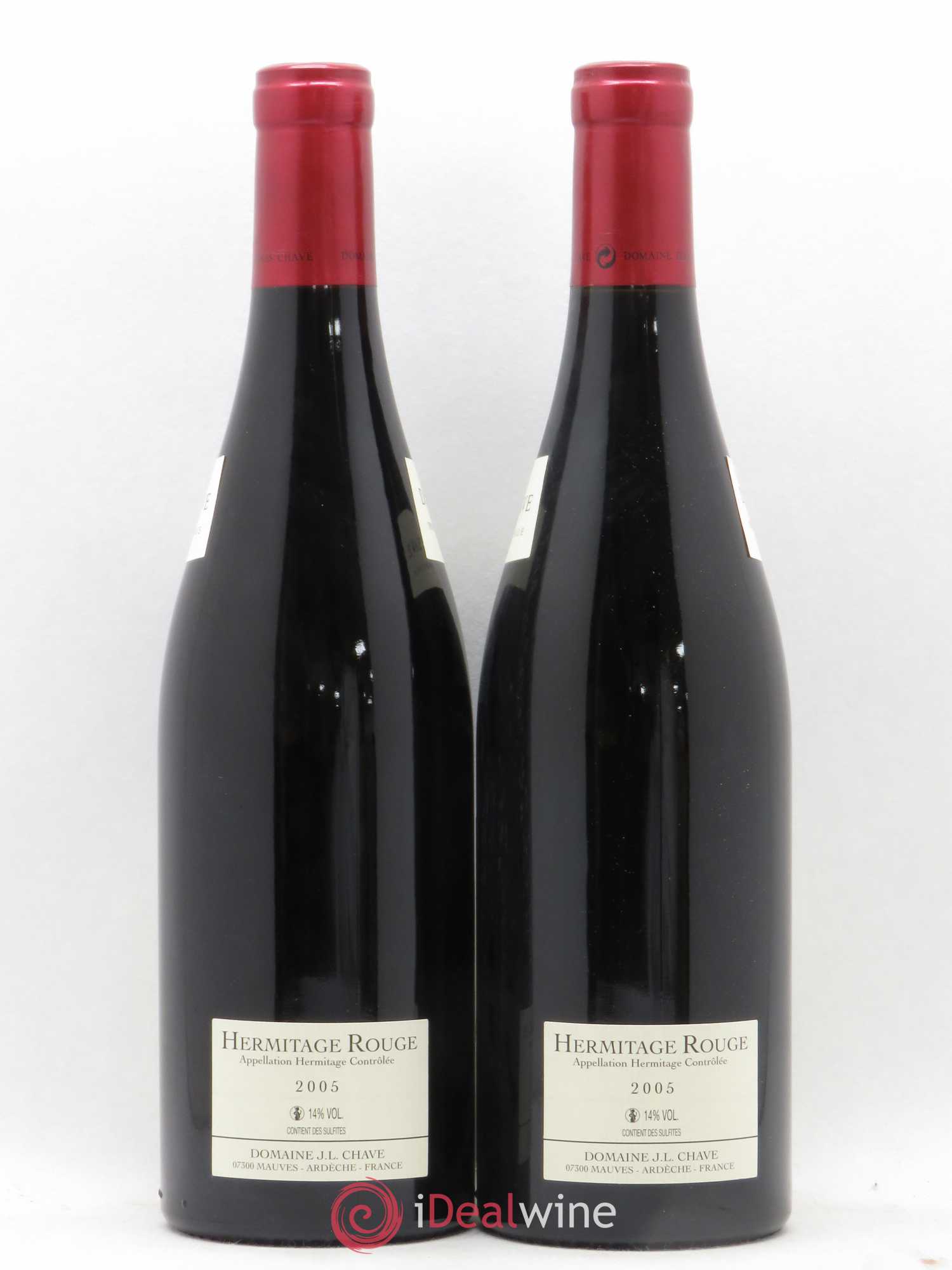 Hermitage Jean-Louis Chave 2005 - Lot de 2 bouteilles - 1